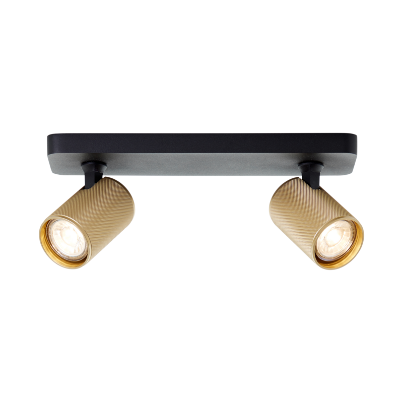 Deckenleuchte Marty Gold-Schwarz