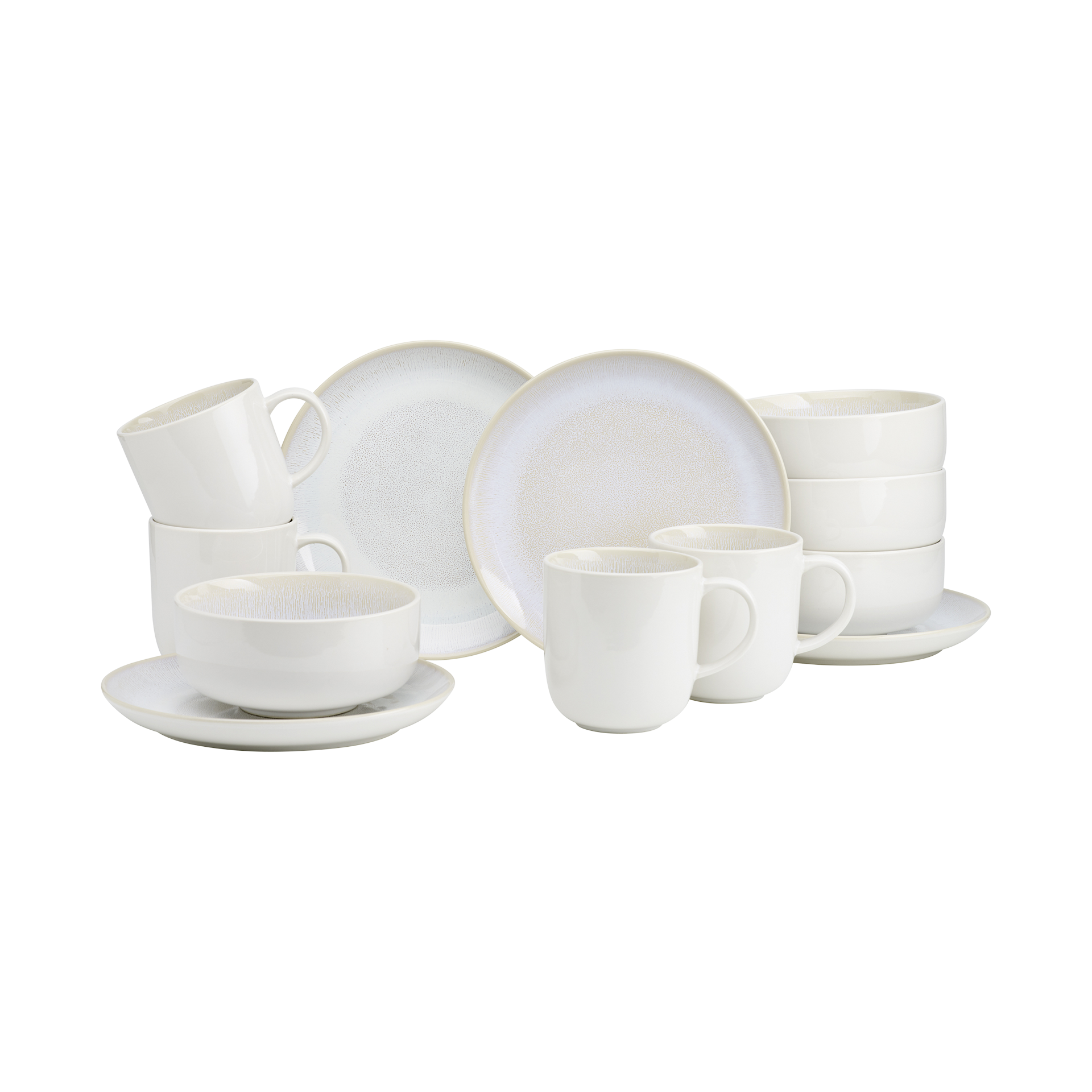 Kaffeeservice Laredo 12-teilig Beige