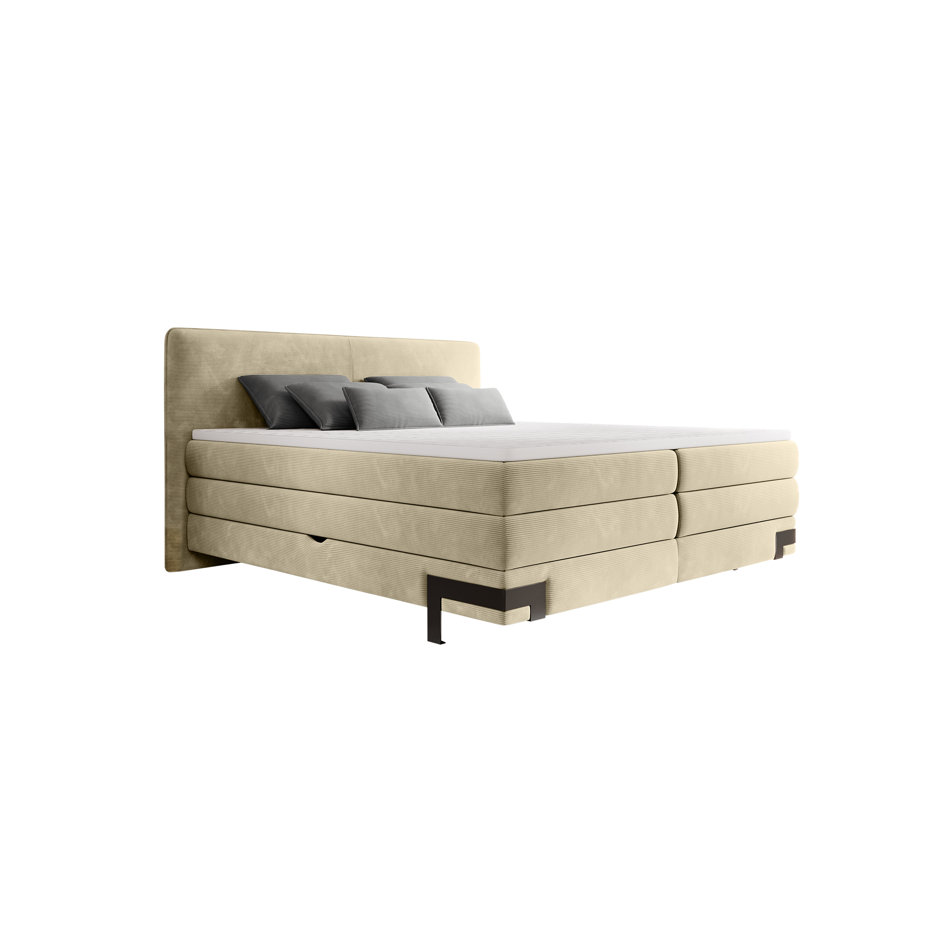 Inovationi Boxspringbett Valerie Beige 180x200 cm Inovationi Boxspringbett Valerie Beige 180x200 cm