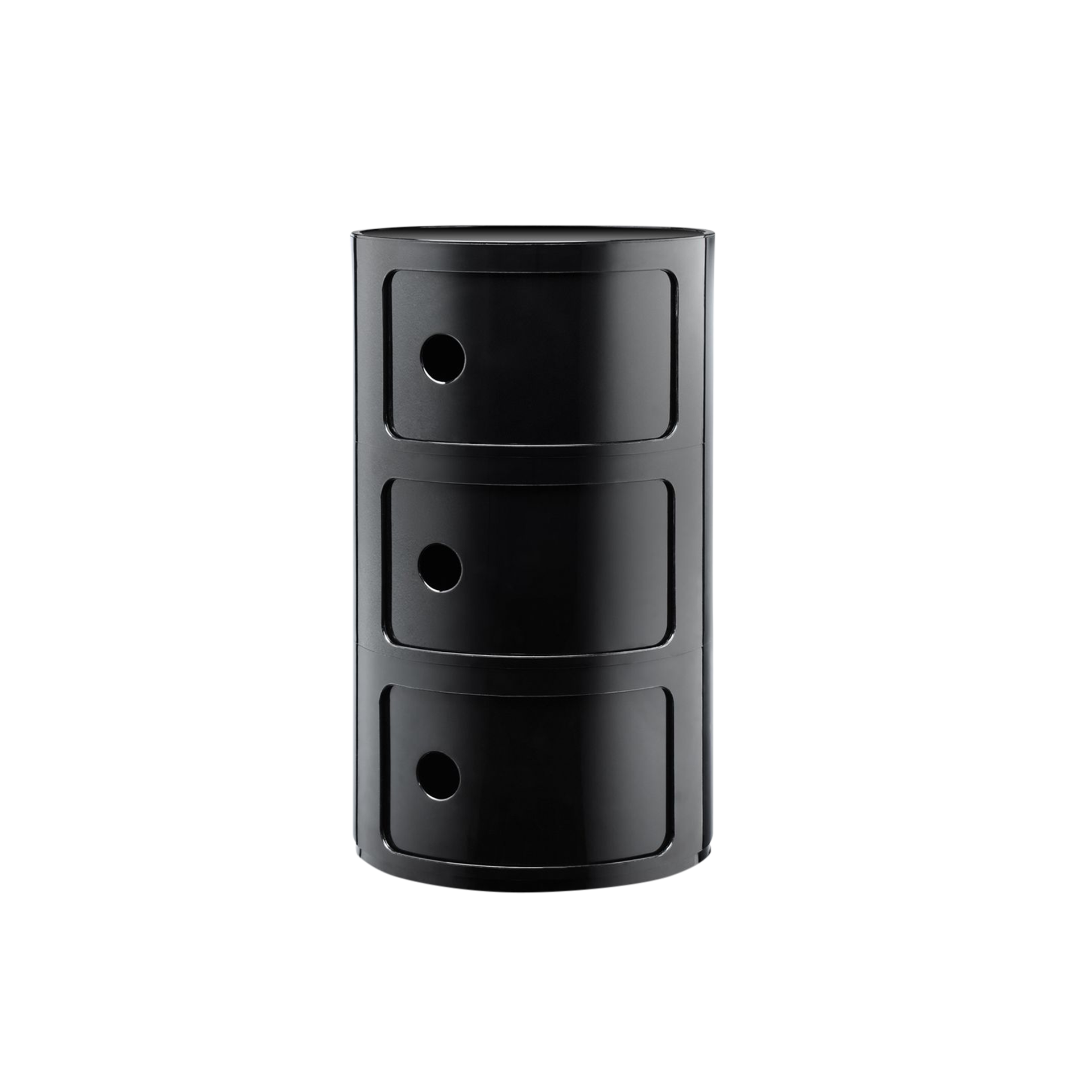Kartell® Container Componibili Schwarz glänzend Kartell® Container Componibili Schwarz glänzend