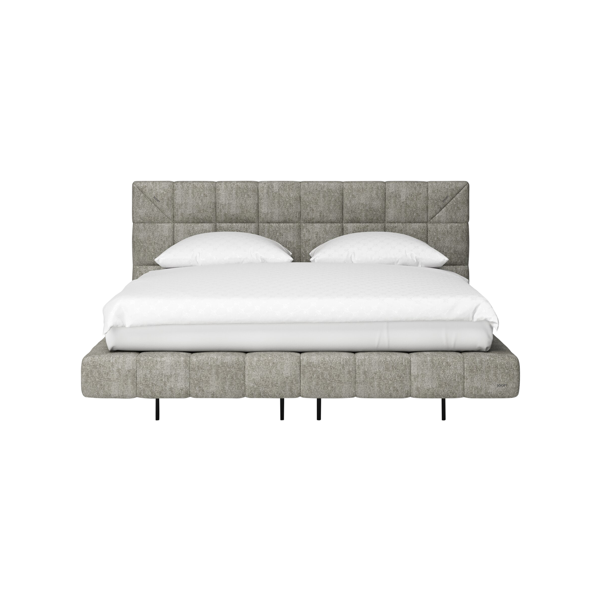 JOOP! Boxspringbett Style Grau 200x200 cm JOOP! Boxspringbett Style Grau 200x200 cm