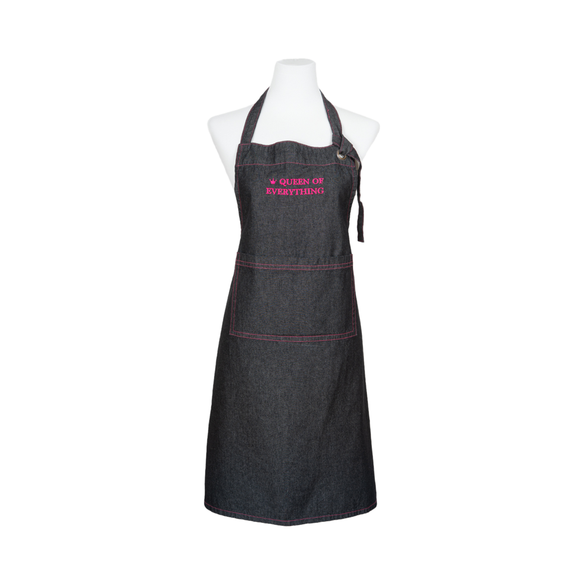 Schürze Denim Queen Black Schürze Denim Queen Black