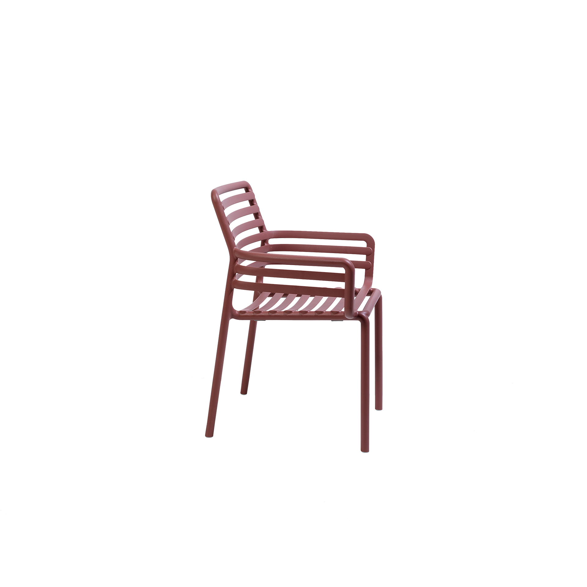 Nardi Armlehnstuhl Doga Marsala stapelbar Nardi Armlehnstuhl Doga Marsala stapelbar