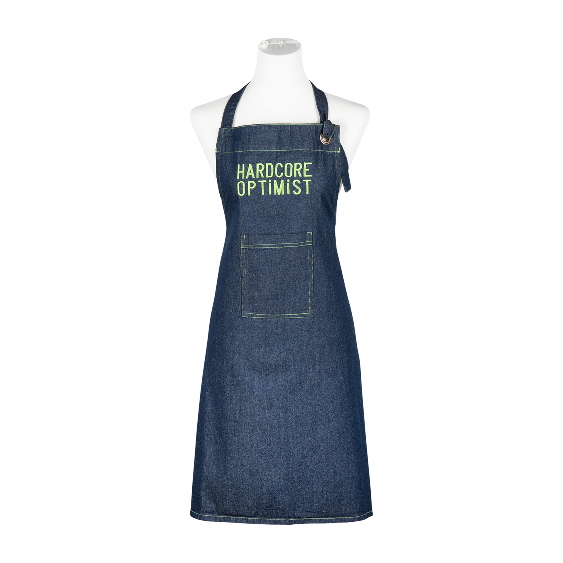 Schürze Denim Green 80x80 Schürze Denim Green 80x80