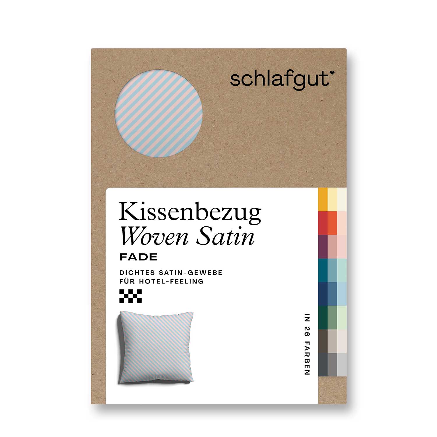Kissenbezug Woven Fade Purple Light Blue Light 40x40cm Kissenbezug Woven Fade Purple Light Blue Light 40x40cm