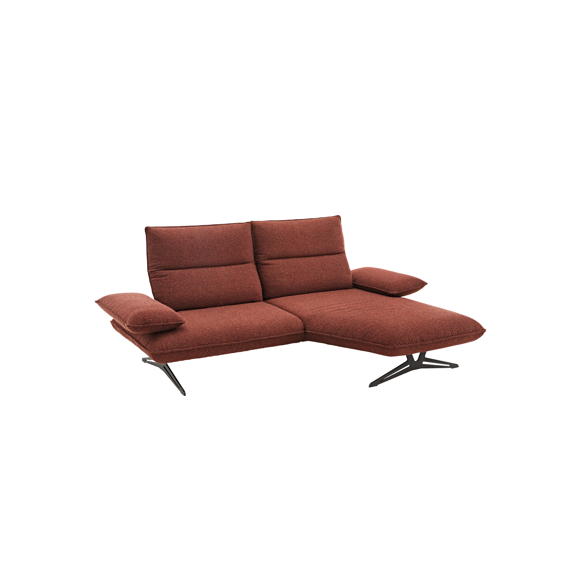 Koinor Ecksofa Caion Sitztiefe manuell verstellbar Ottomane rechts Koinor Ecksofa Caion Sitztiefe manuell verstellbar Ottomane rechts