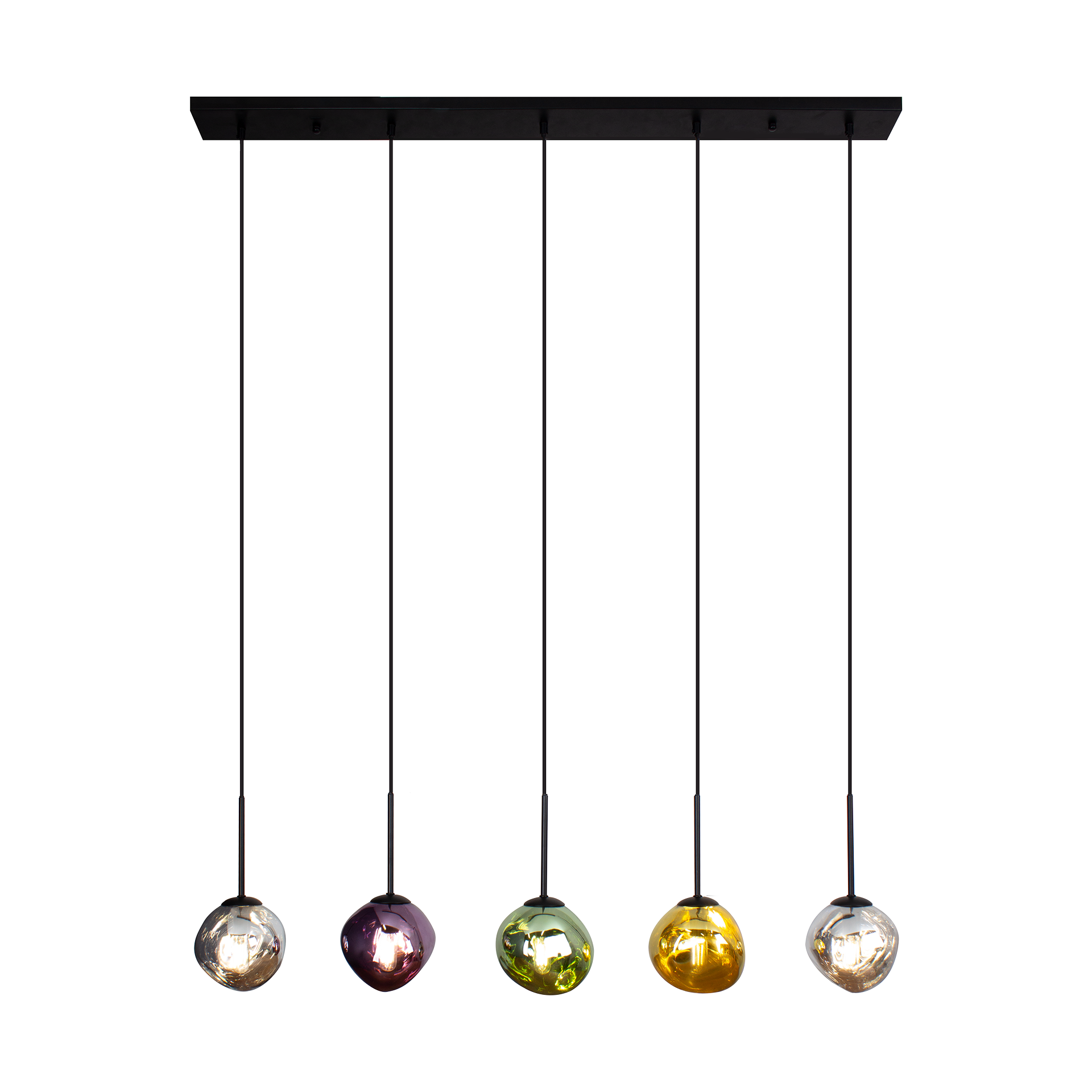 Pendelleuchte Canopus Gelb Violett Schwarz Weiß Grün Pendelleuchte Canopus Gelb Violett Schwarz Weiß Grün