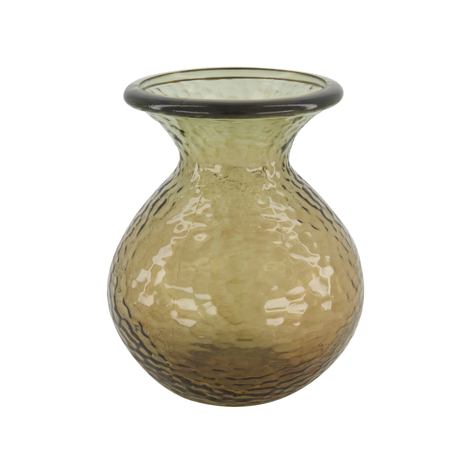 Vase Glasvase Taupe