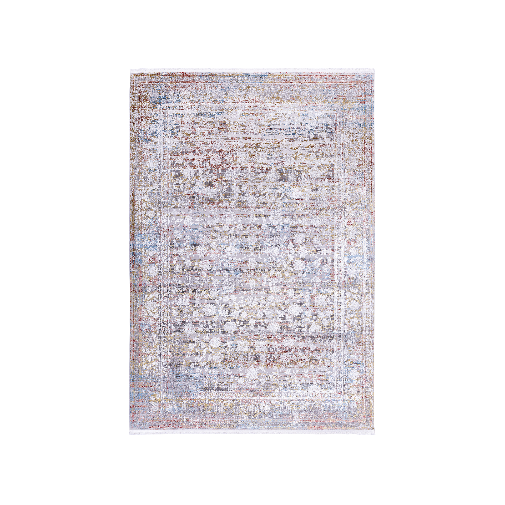 Teppich Atlantis 140x200cm gelb grau Teppich Atlantis 140x200cm gelb grau