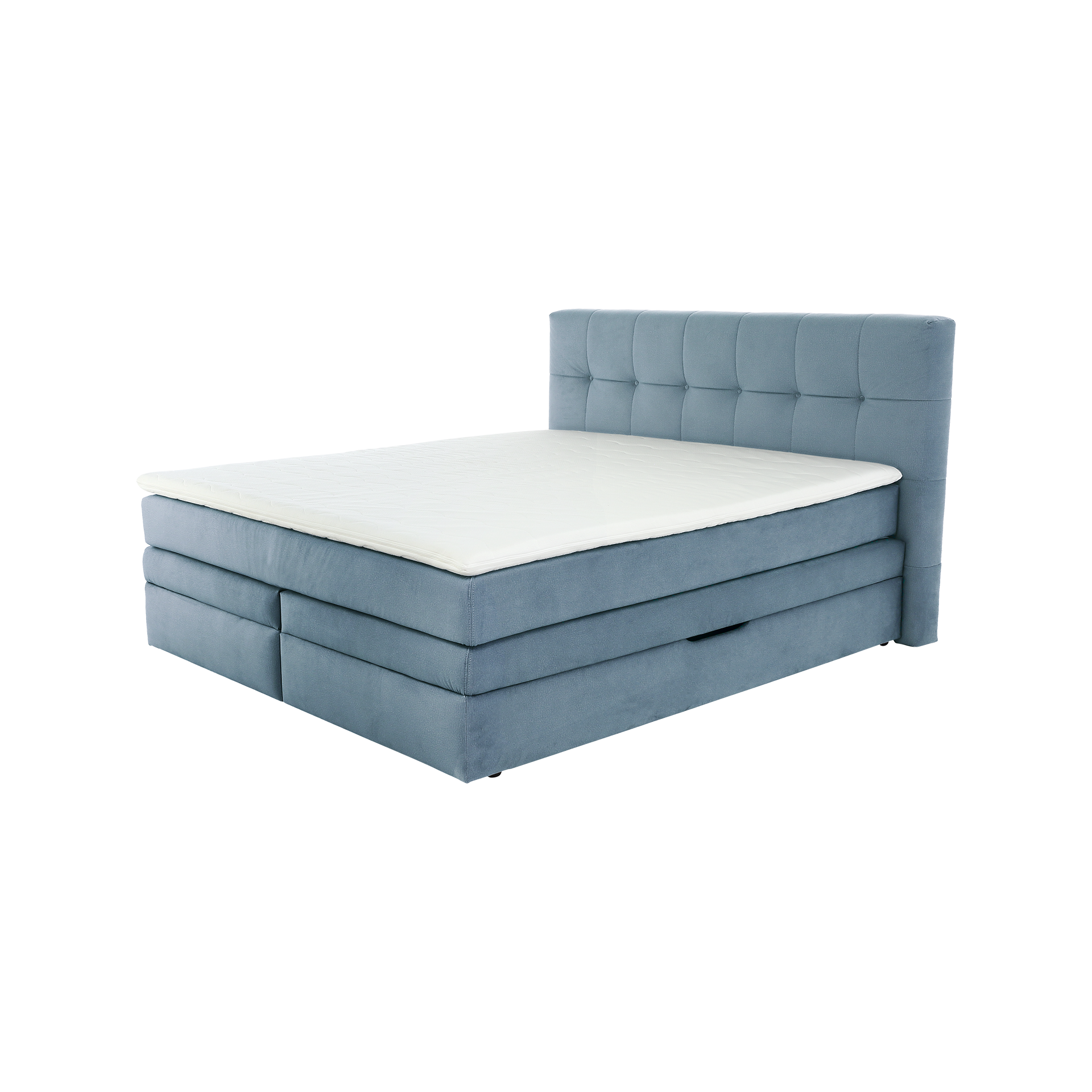 Boxspringbett Arny Türkis 180x200 cm Matratze 2 H3 - fest, ab ca. 80 kg Matratze 1 H3 - fest, ab ca. 80 kg Boxspringbett Arny Türkis 180x200 cm Matratze 2 H3 - fest, ab ca. 80 kg Matratze 1 H3 - fest, ab ca. 80 kg