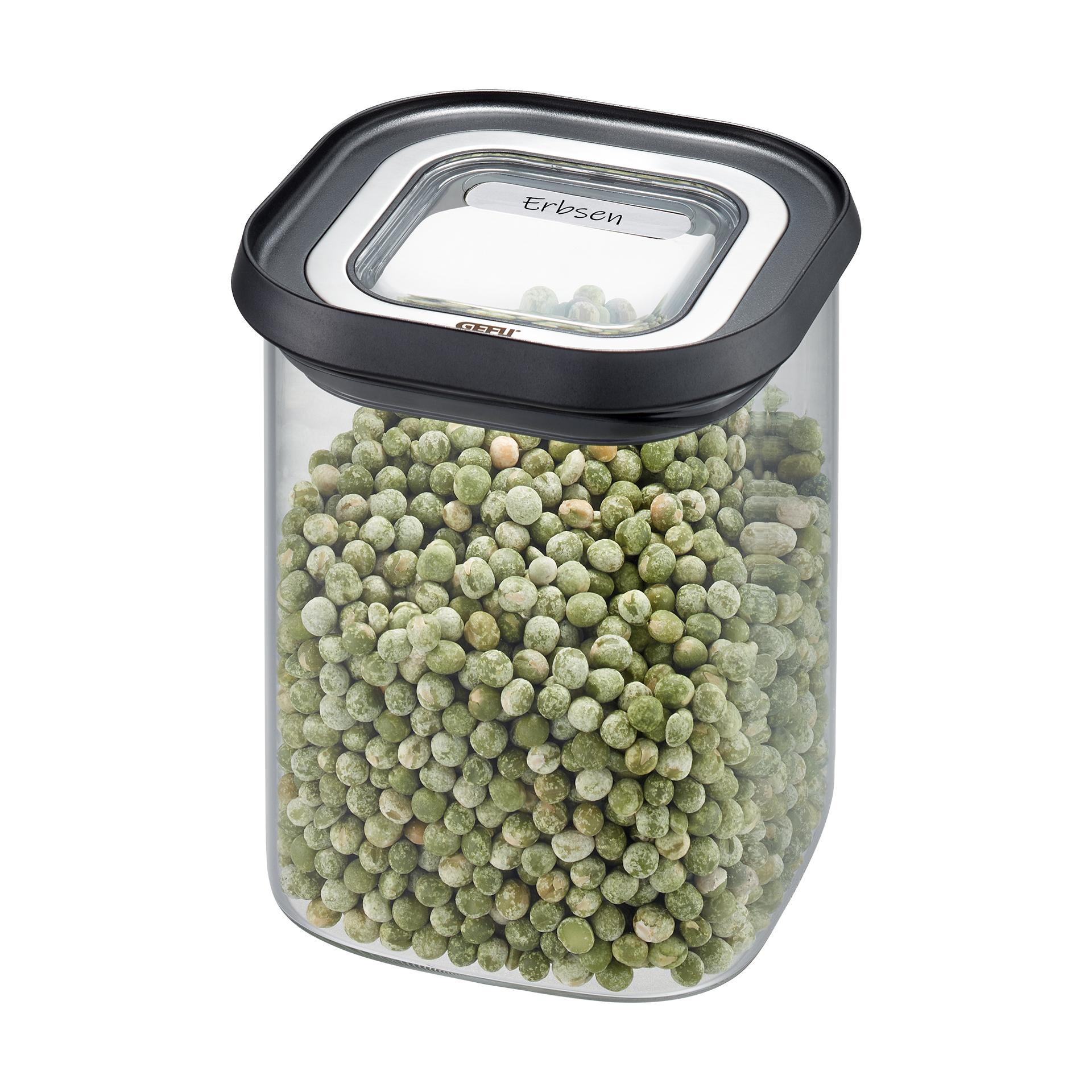 Gefu Vorratsdose Pantry Schwarz-Silber Gefu Vorratsdose Pantry Schwarz-Silber