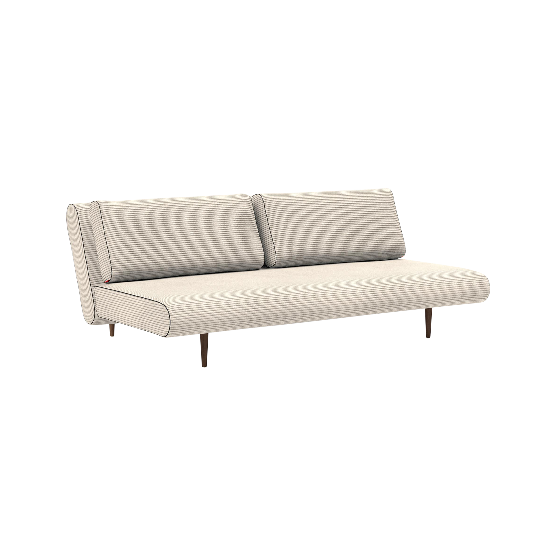 INNOVATION LIVING Schlafsofa Unfurl Bezug Corduroy Ivory 594 Fuß Eichefarben