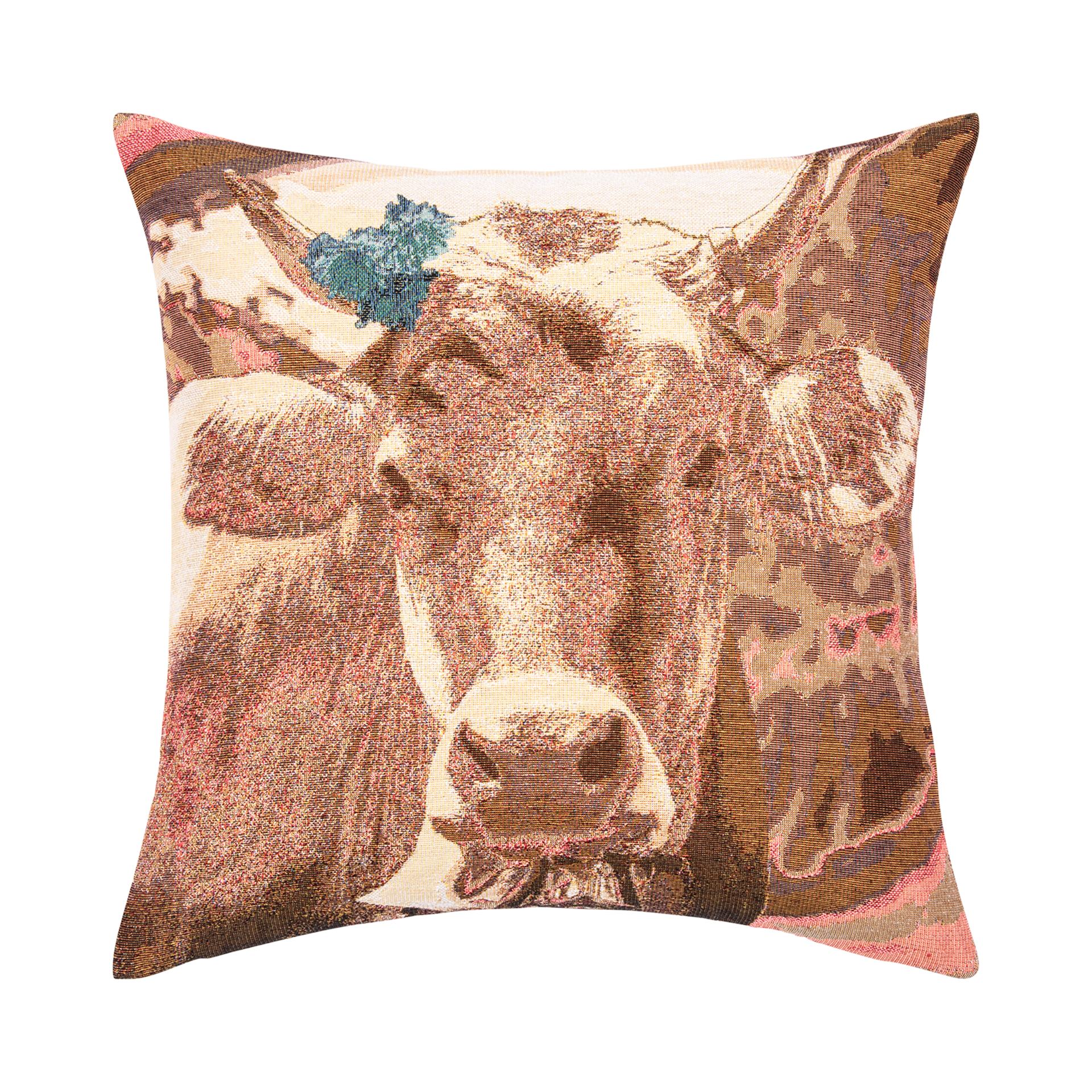 Kissenhülle Happy Animals Brown 45x45cm
