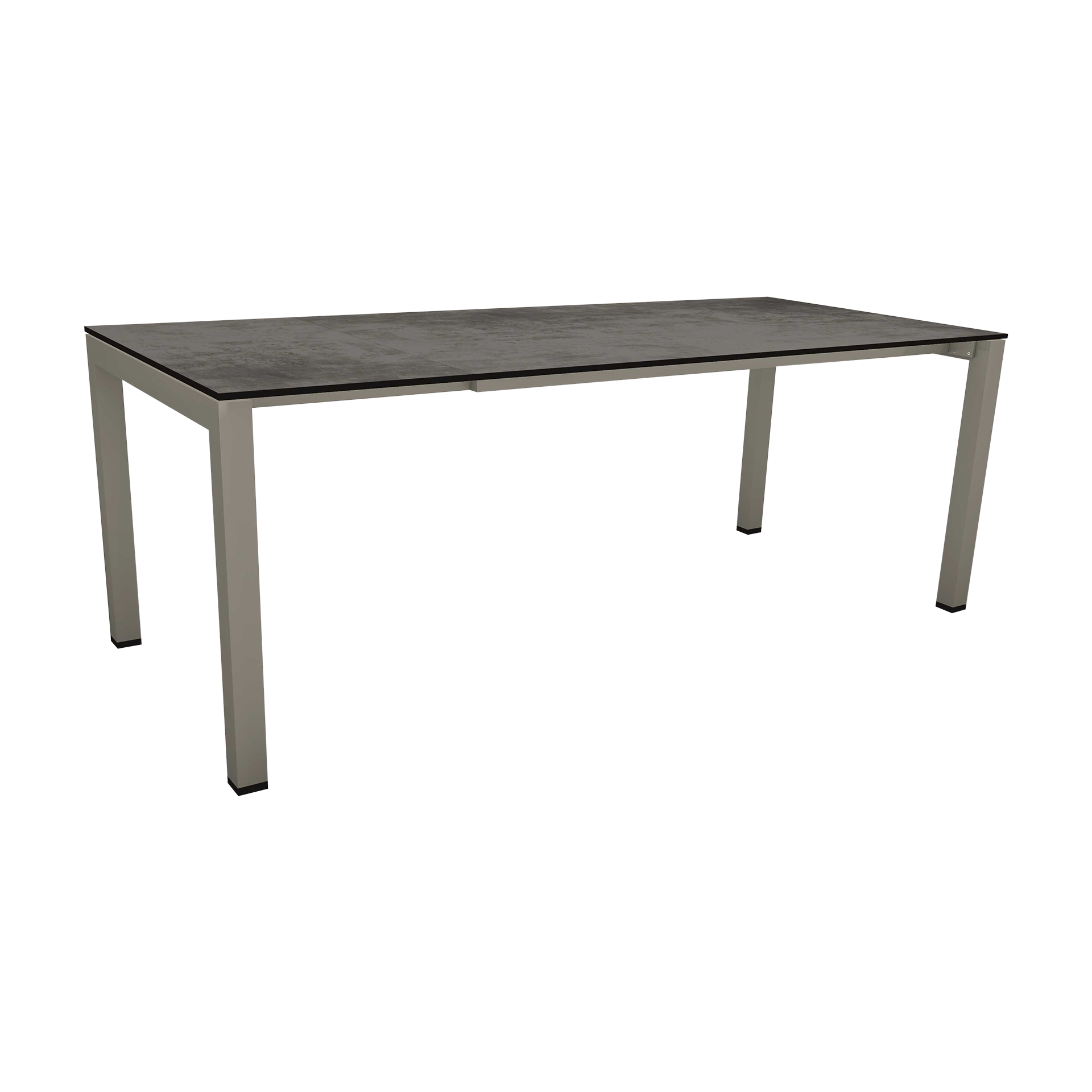 Stern Gartentisch ausziehbar Standard ausziehbar 174*90*75 Tischplatte Zement Gestell Graphit Stern Gartentisch ausziehbar Standard ausziehbar 174*90*75 Tischplatte Zement Gestell Graphit