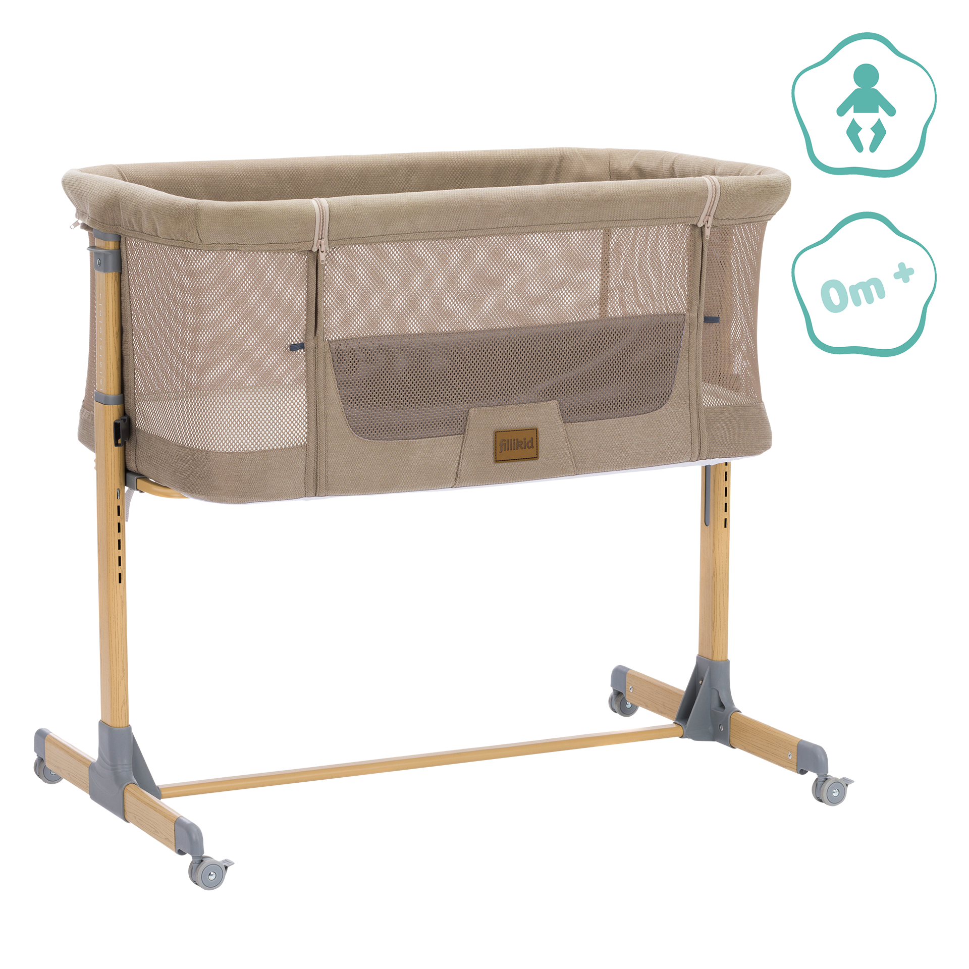 Beistellbett Air caramel Beistellbett Air caramel