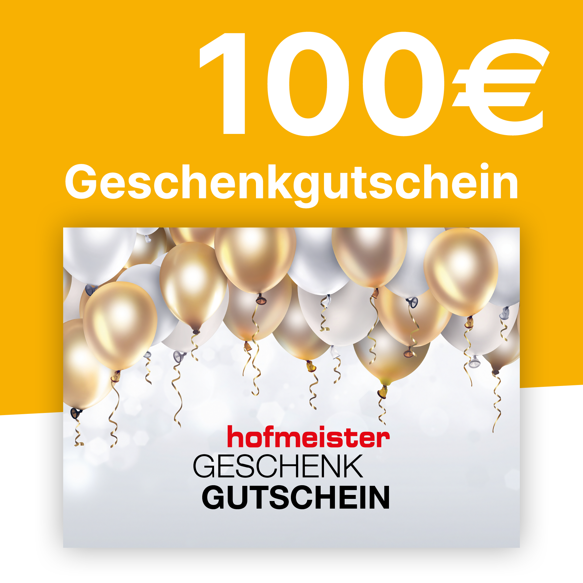 Gutschein 100,- € Gutschein 100,- €
