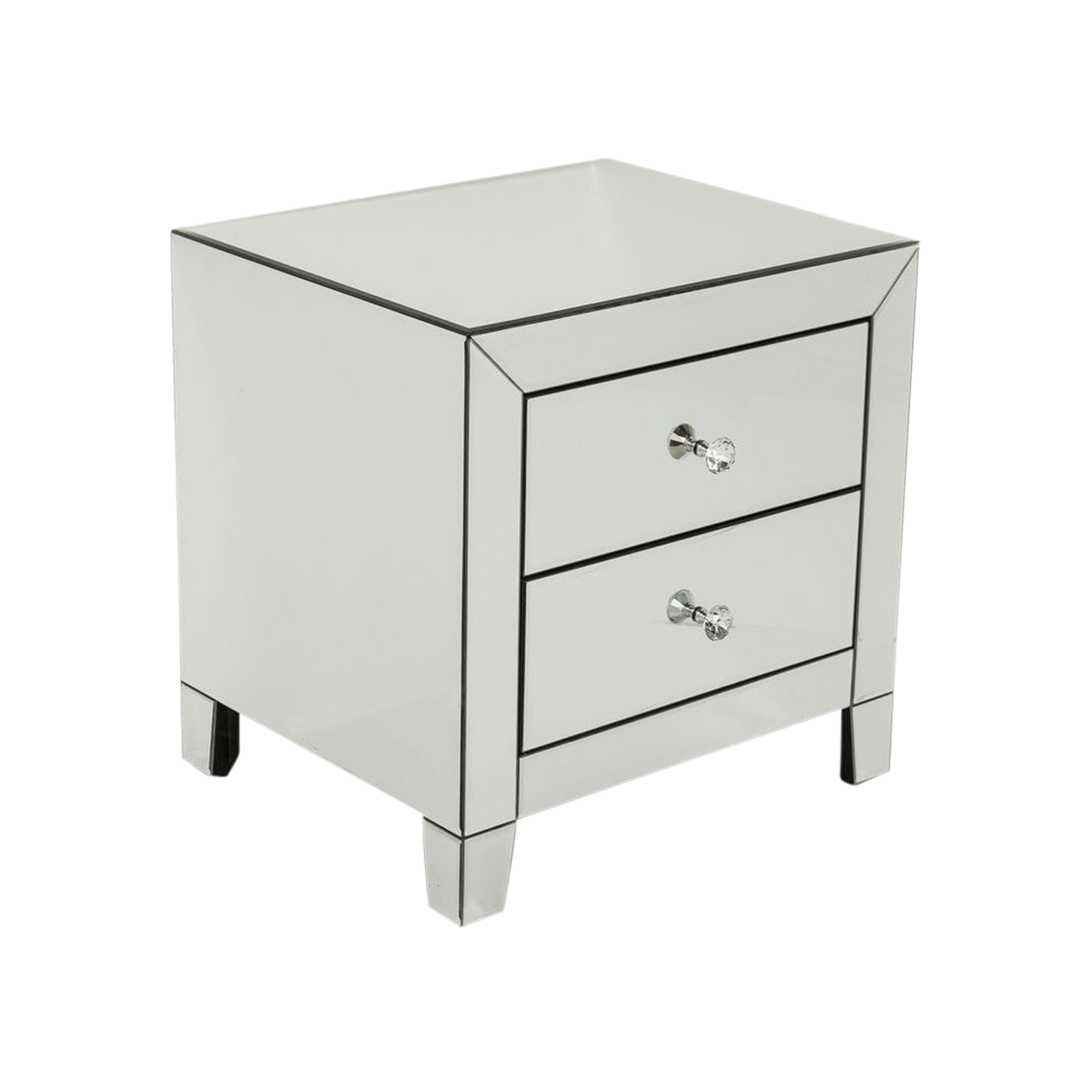 Kare Kommode Luxury Silber