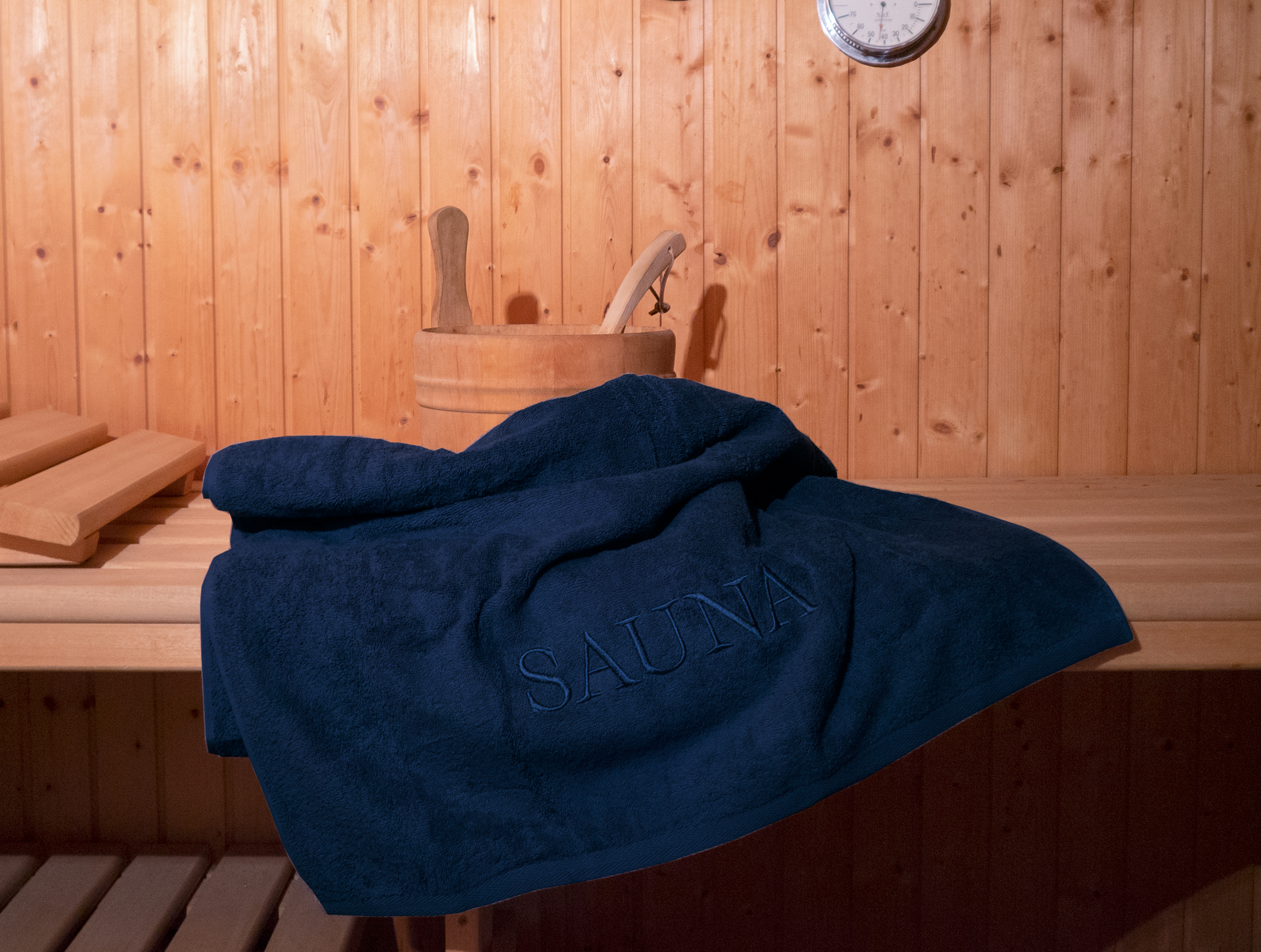Saunatuch Marine 70x200cm Saunatuch Marine 70x200cm