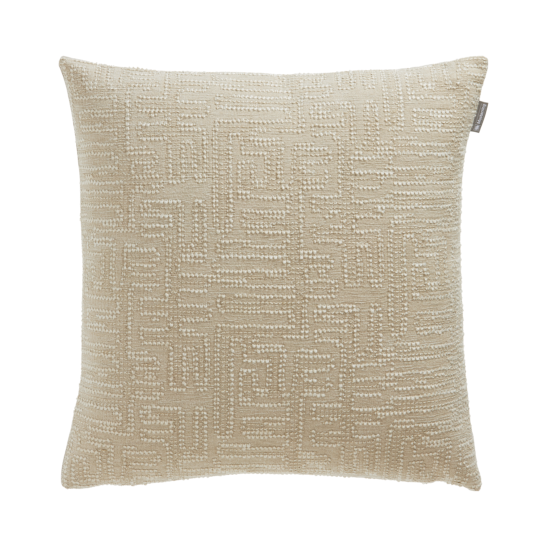 Musterring Kissenhülle Twist Beige 45x45cm Musterring Kissenhülle Twist Beige 45x45cm