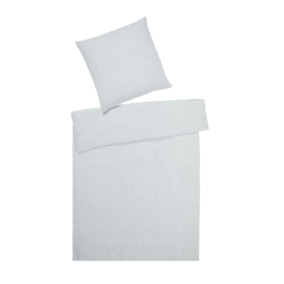 Halbleinen Bettwäsche Breeze Blassgrün 135x200cm Halbleinen Bettwäsche Breeze Blassgrün 135x200cm