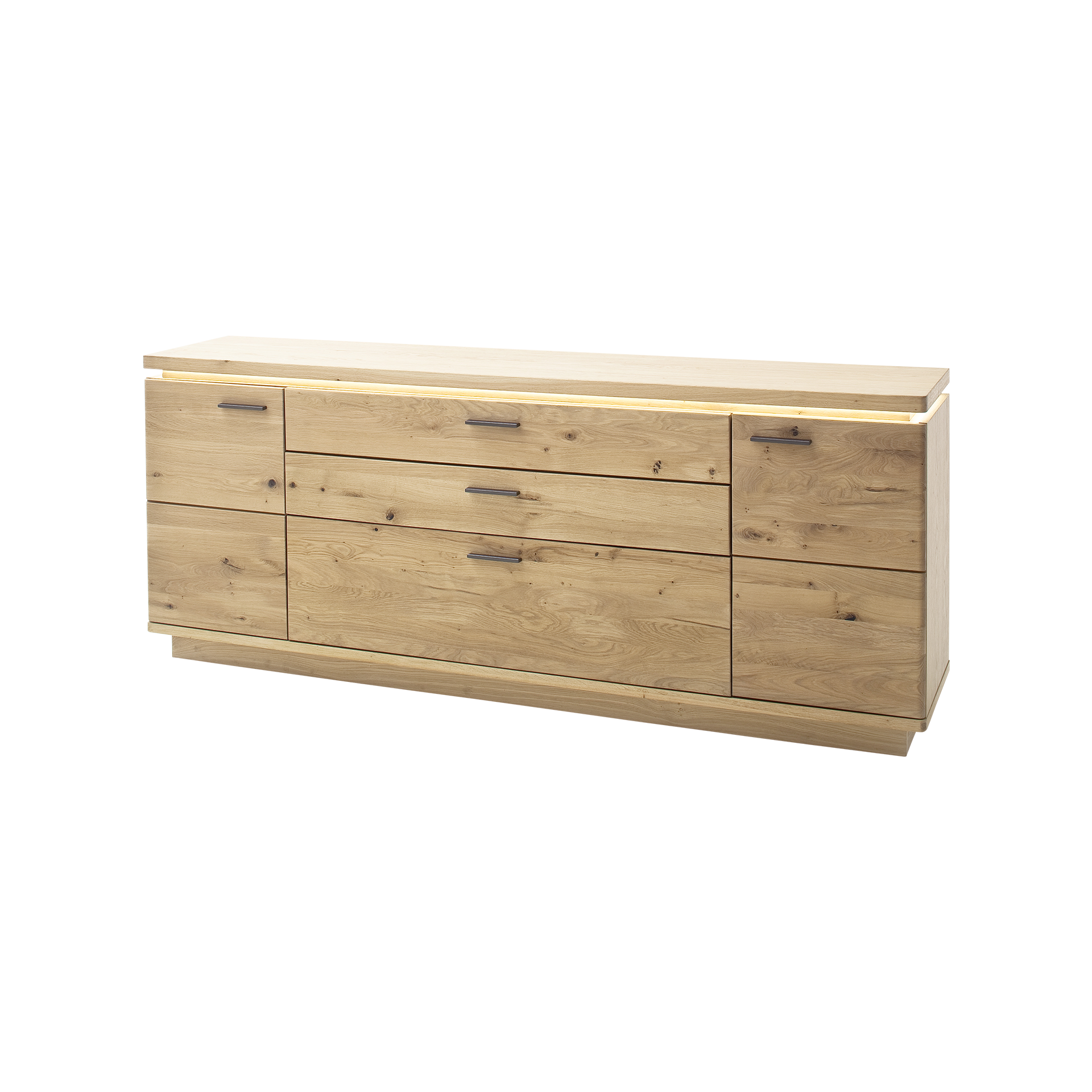 Collection H Sideboard Barbados Front Balkeneiche Bianco Massiv geölt Korpus Balkeneiche Bianco furniert geölt Collection H Sideboard Barbados Front Balkeneiche Bianco Massiv geölt Korpus Balkeneiche Bianco furniert geölt