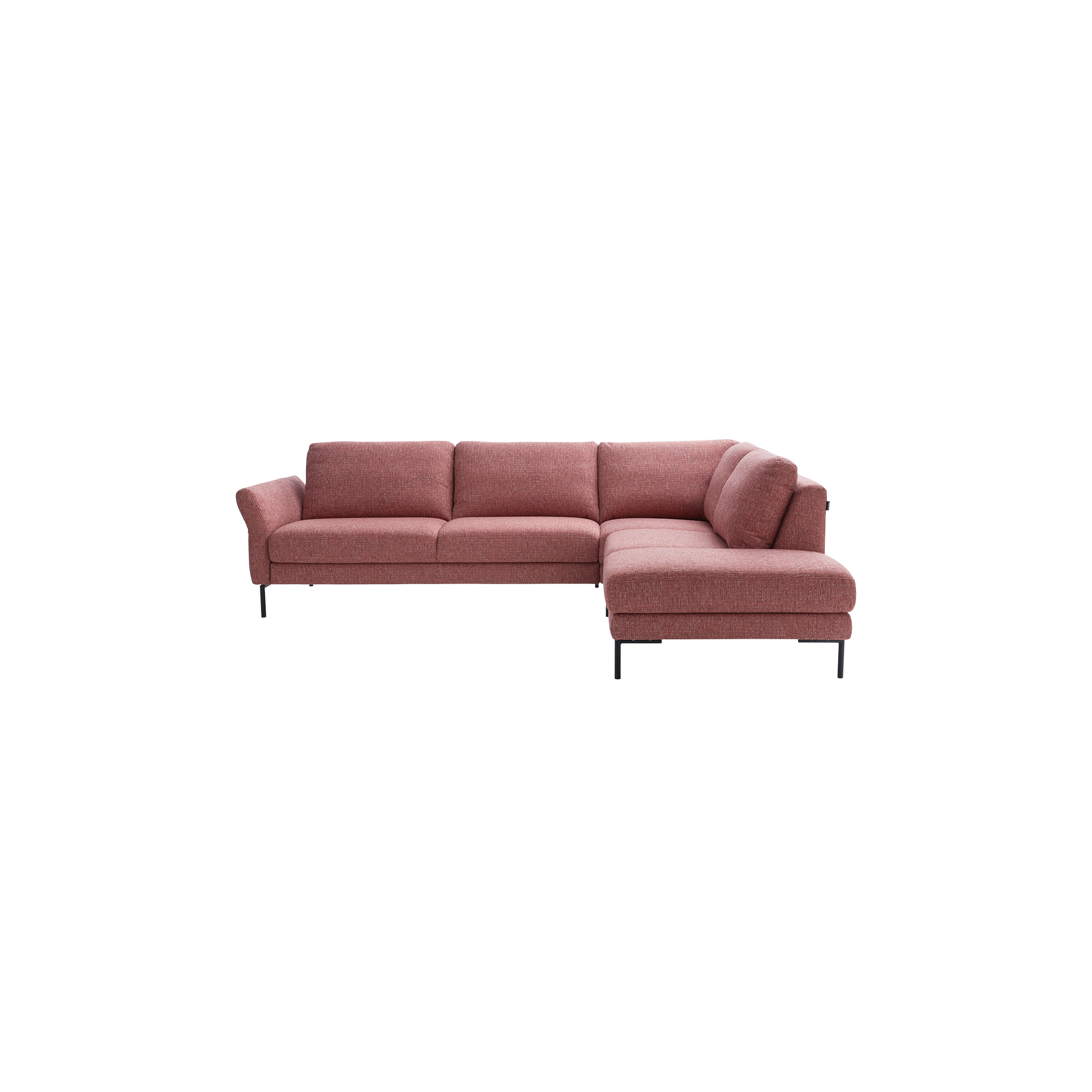 Contur Ecksofa Enna Bezug Stoff Rosa