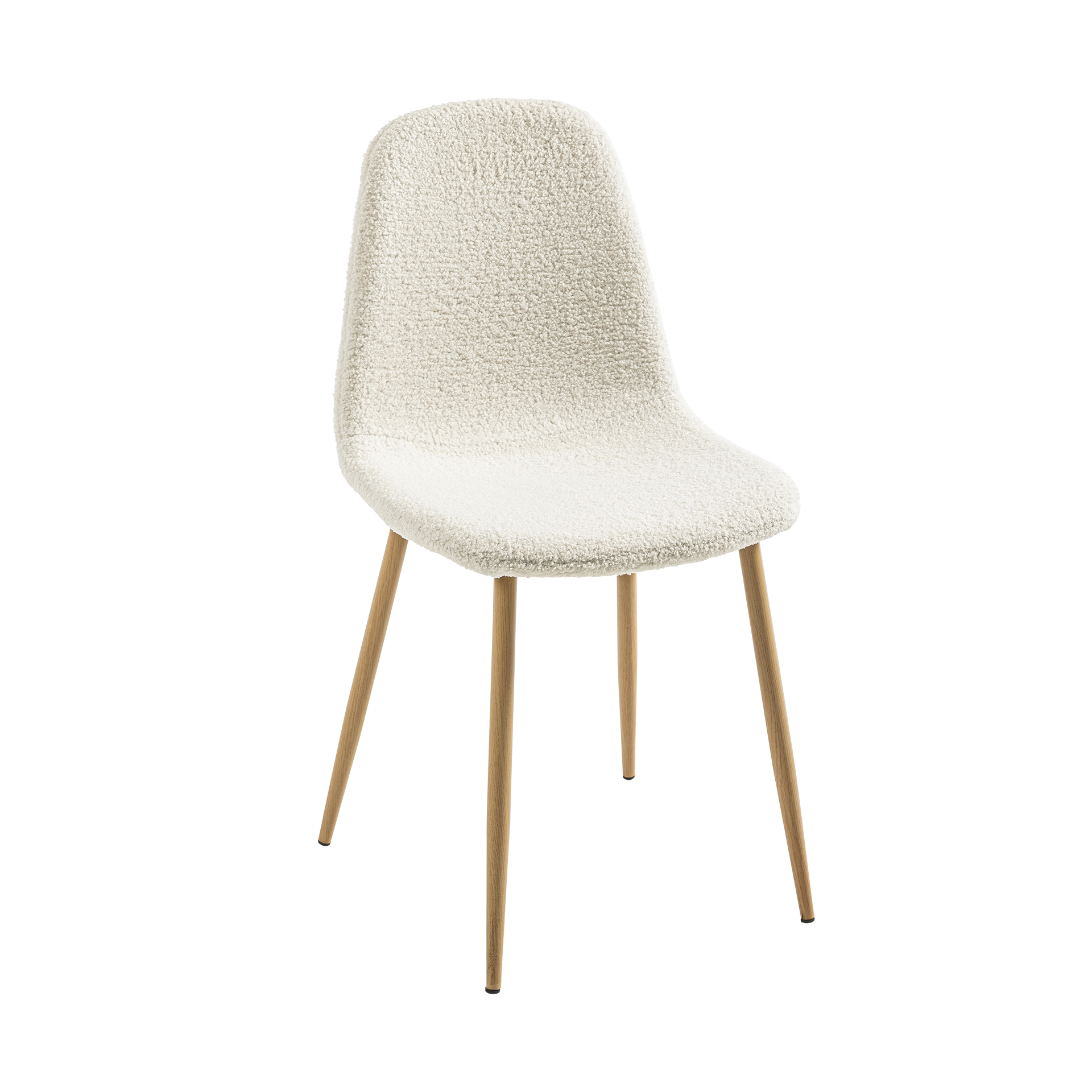 Stuhl Benni Gestell Holzfarben Bezug Creme Stuhl Benni Gestell Holzfarben Bezug Creme