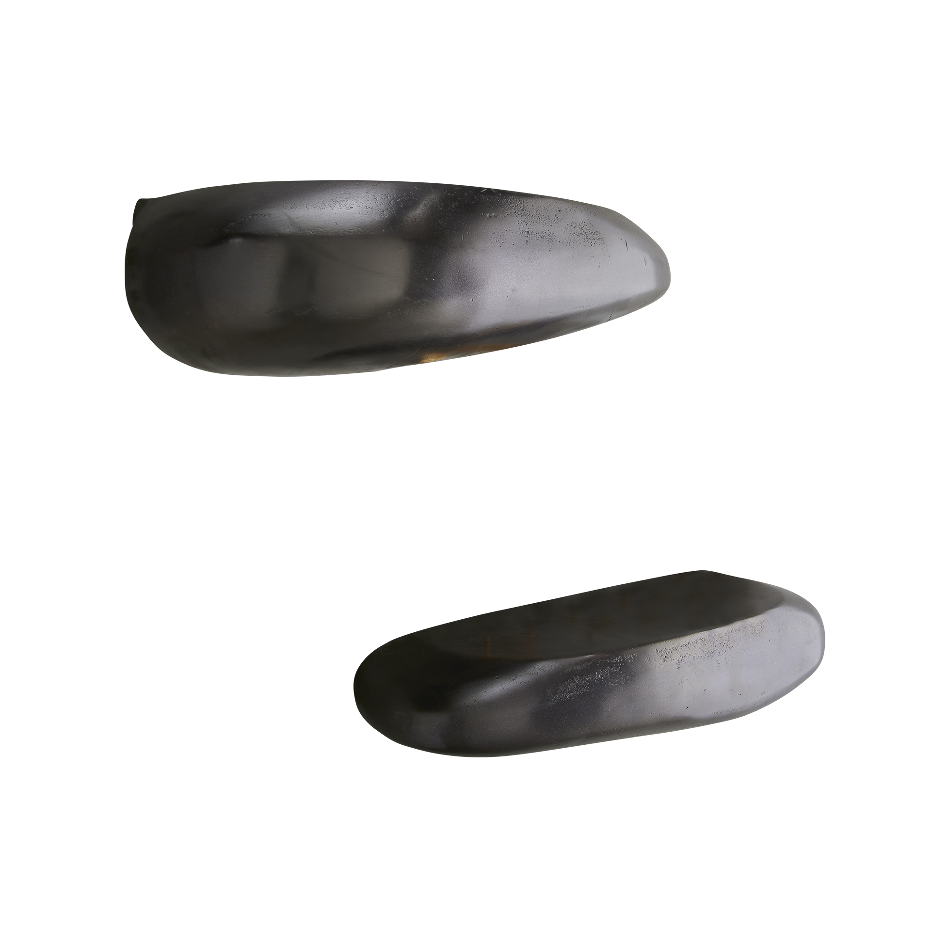 Wandregal Stone Schwarz 13*45