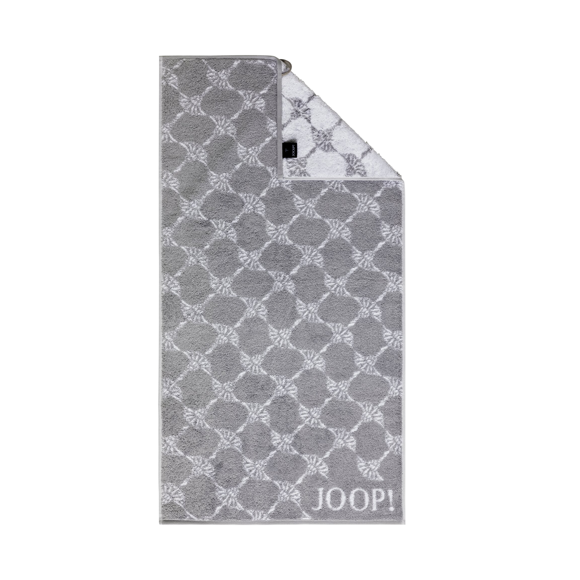 JOOP! Handtuch Cornflower Weiss-Silber 50x100cm JOOP! Handtuch Cornflower Weiss-Silber 50x100cm