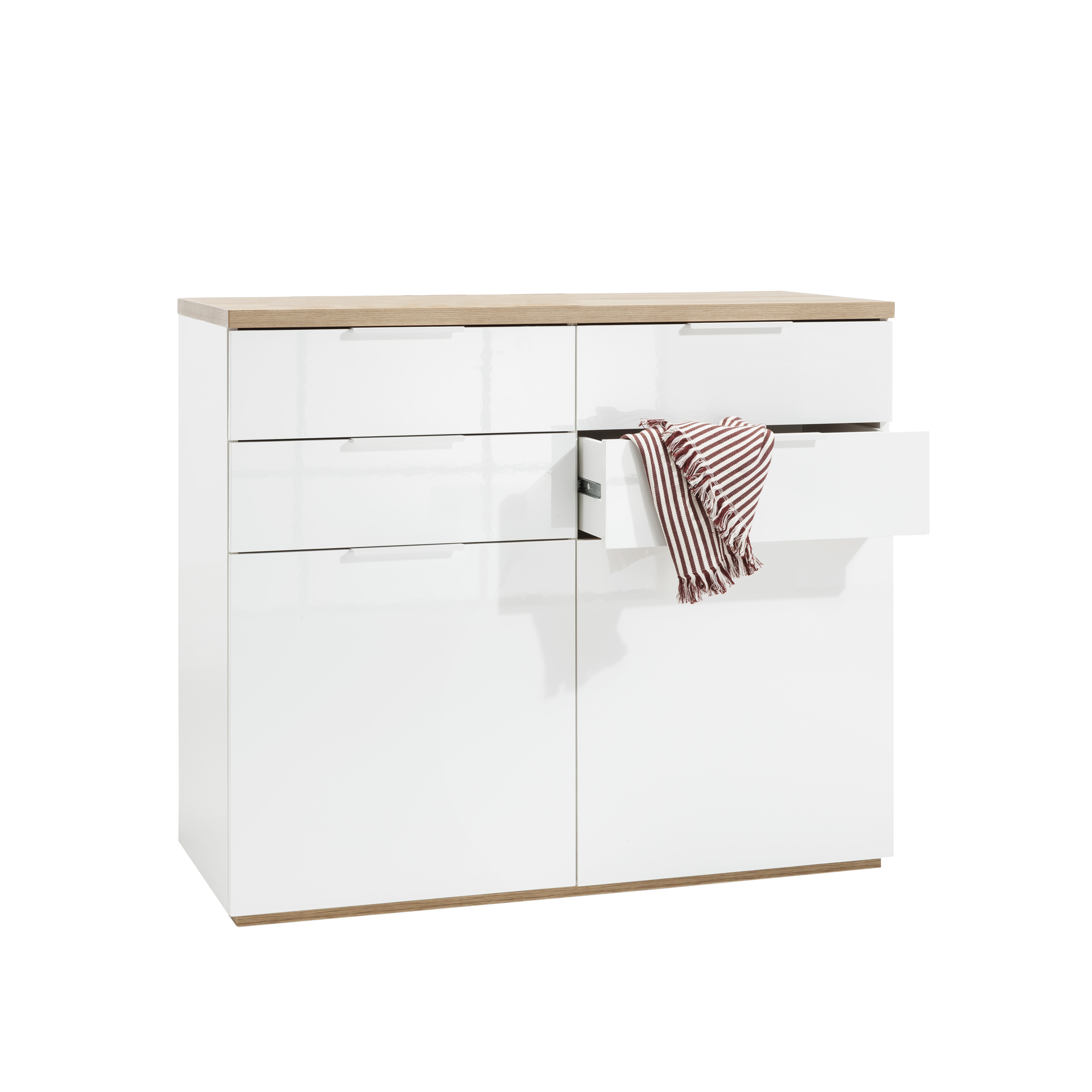 Kommode Muriell Weiß 50*119.6*102.3 Kommode Muriell Weiß 50*119.6*102.3