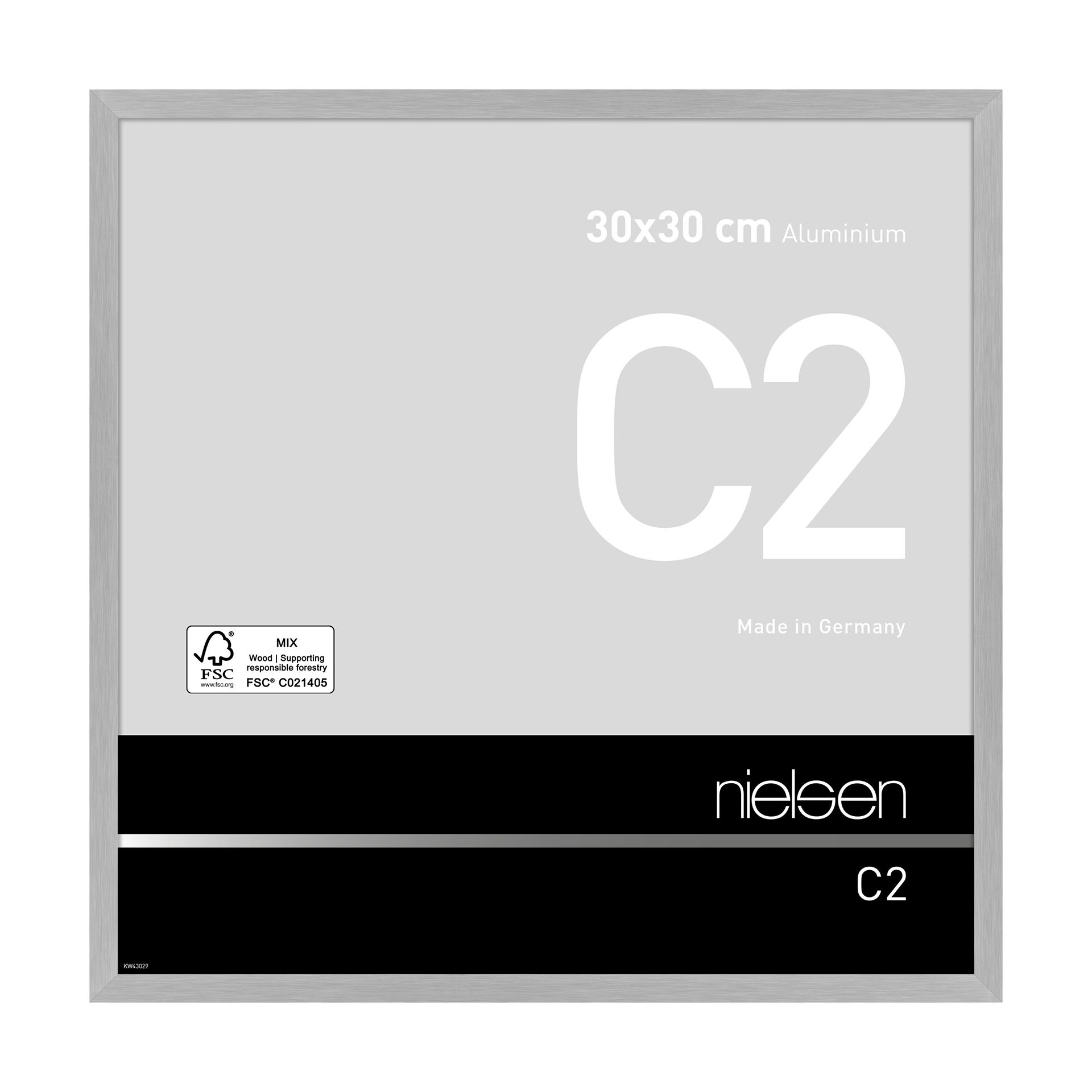 Bilderrahmen C2 Struktur silber matt Bilderrahmen C2 Struktur silber matt