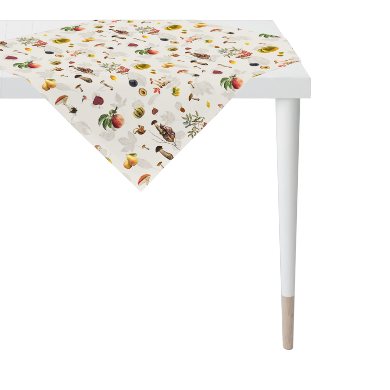 Tischdecke Früchtekorb Mehrfarbig 85x85 Tischdecke Früchtekorb Mehrfarbig 85x85