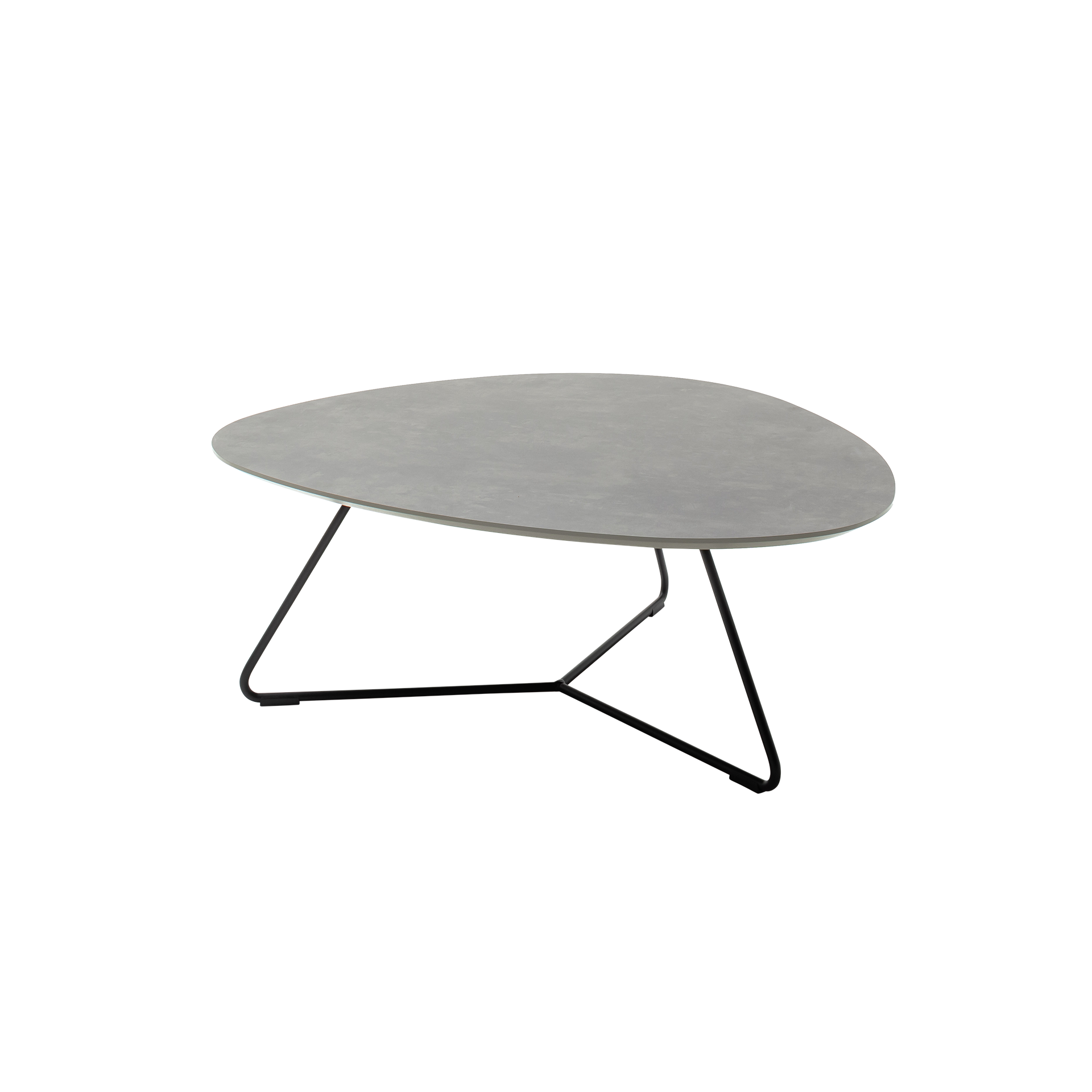 Contur Couchtisch Fano Grau Schwarz 78*87*33