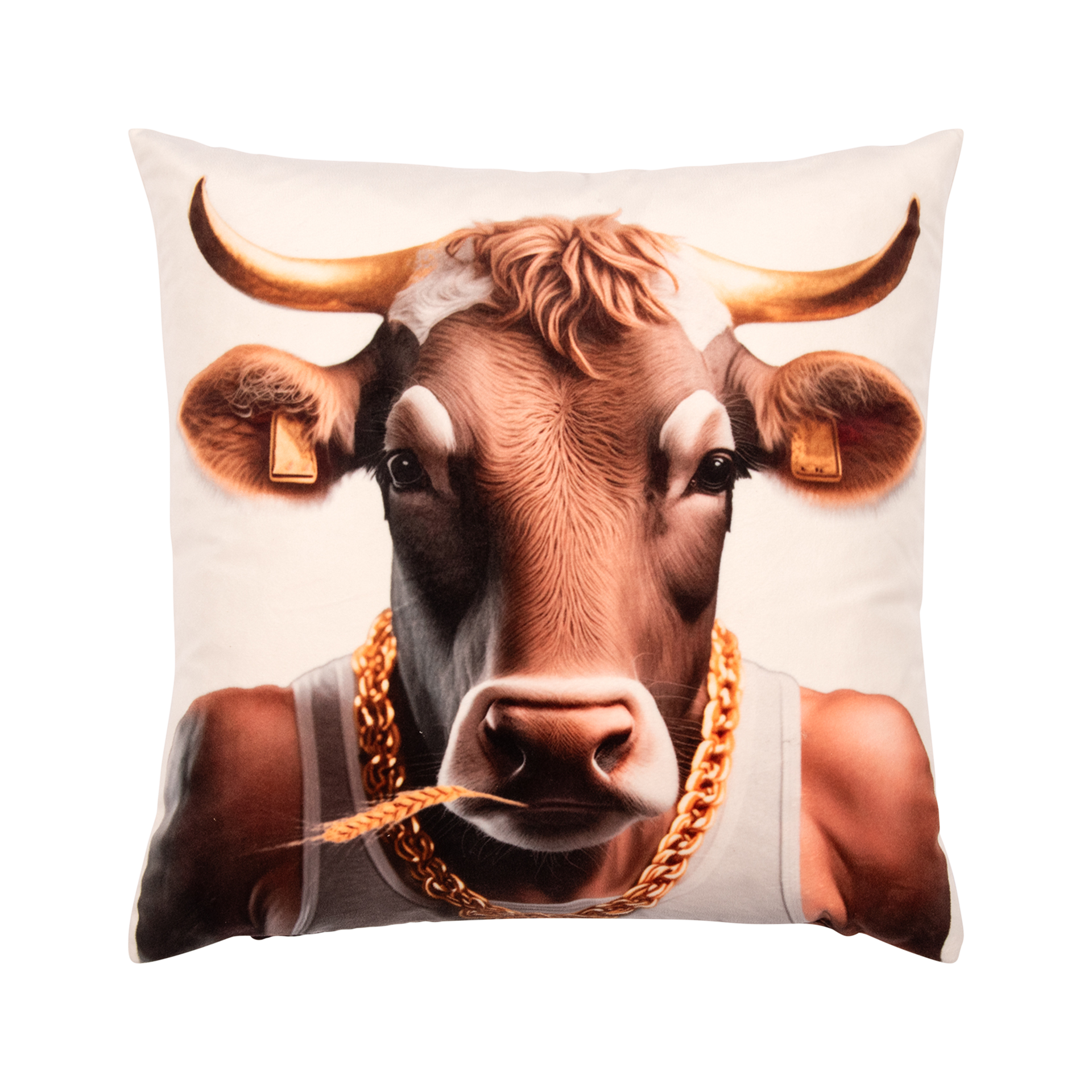 Kissenhülle Farm Bull 45x45cm Kissenhülle Farm Bull 45x45cm