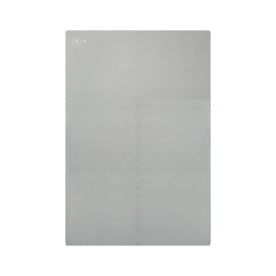 Puzzlematte Wave Grau