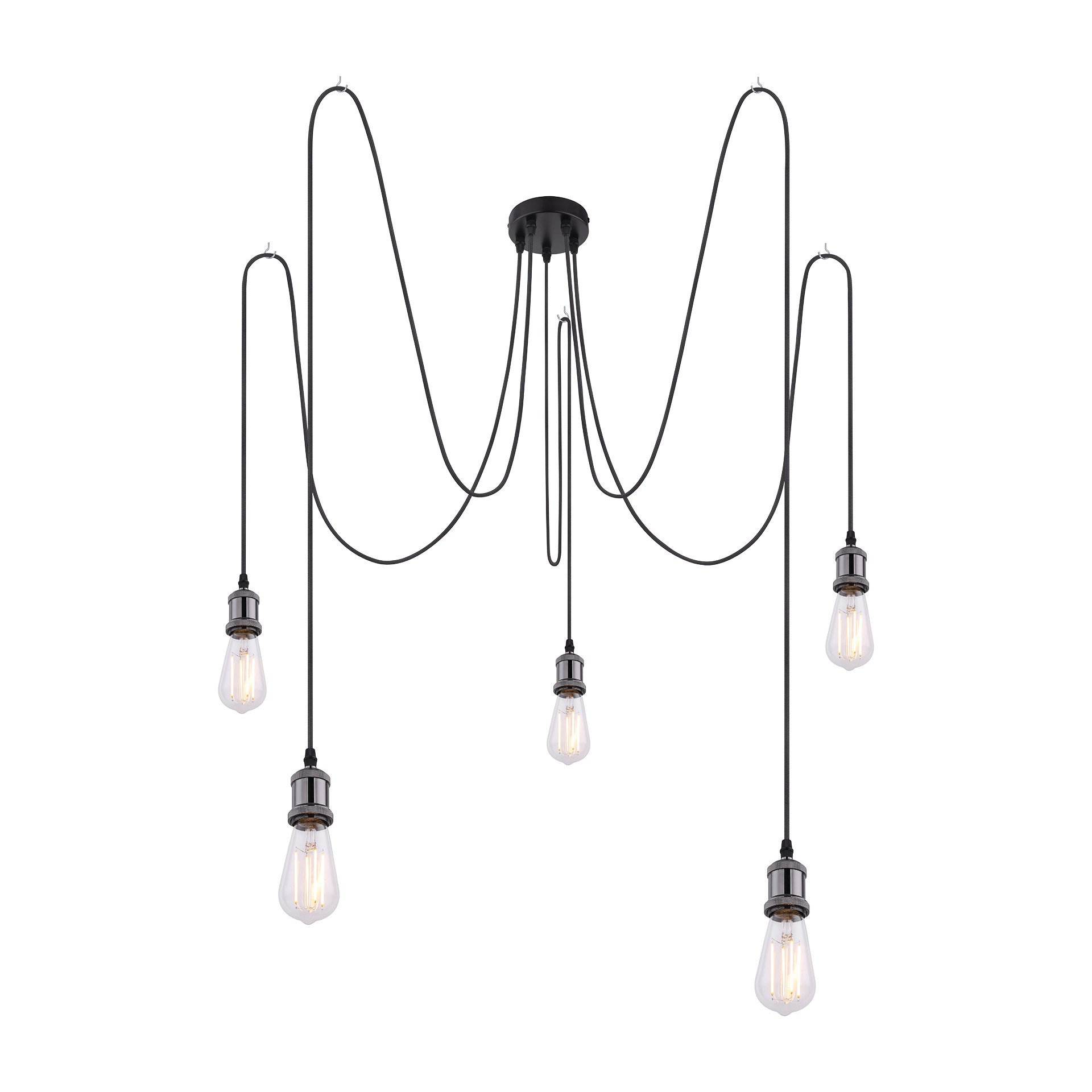 Pendelleuchte OLIVER Schwarz Pendelleuchte OLIVER Schwarz