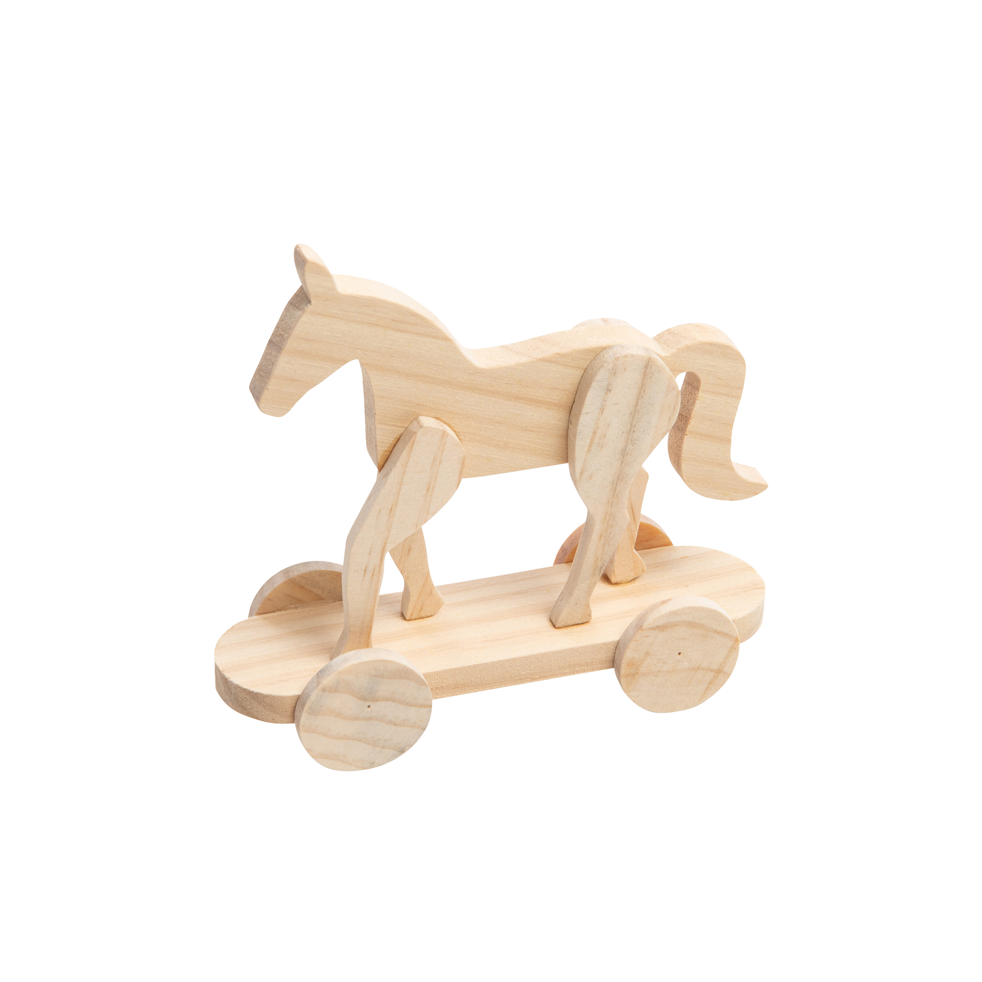 Dekoaufsteller Pferd Natur