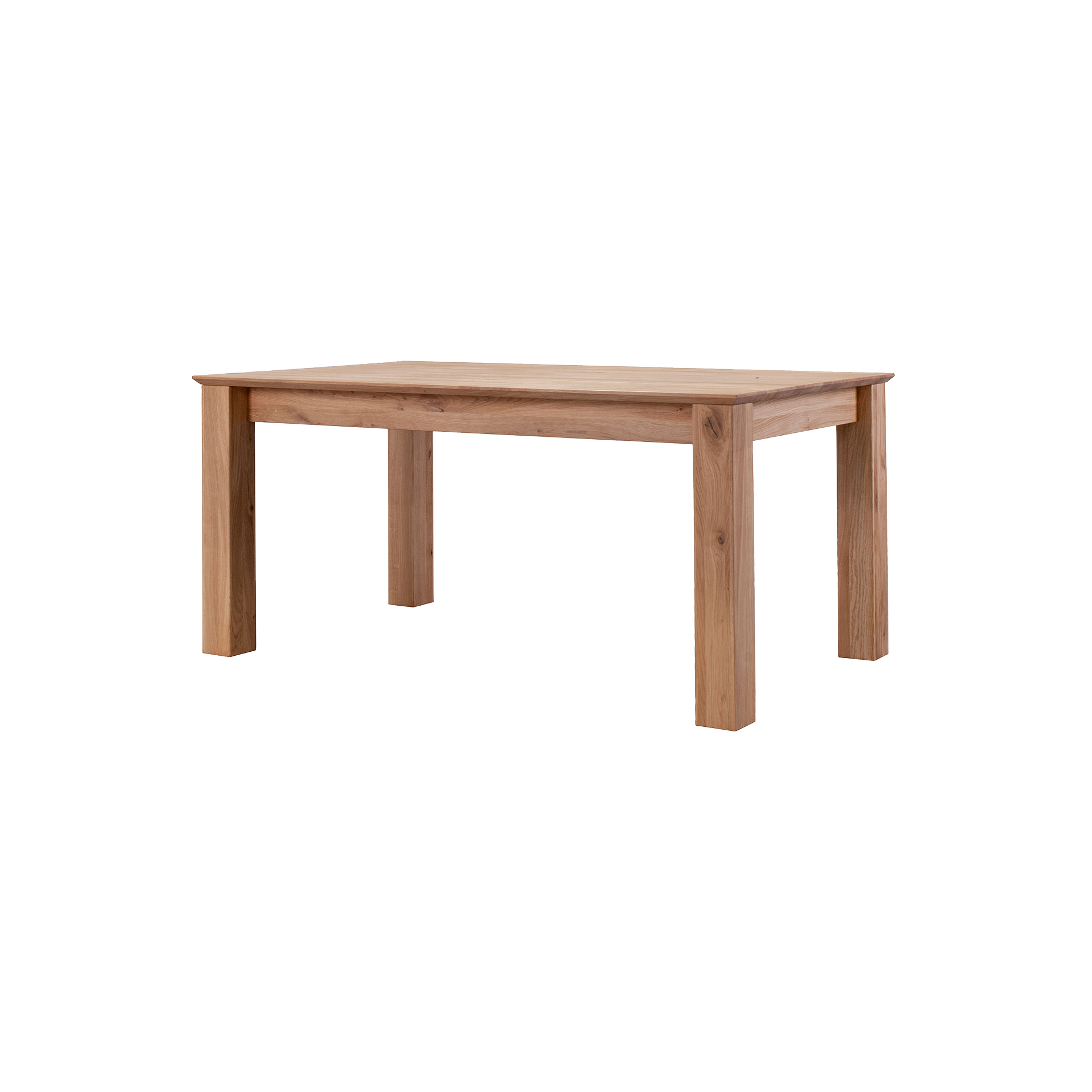 Esstisch mit Auszug Malow 180*100*76 Eiche massiv Esstisch mit Auszug Malow 180*100*76 Eiche massiv