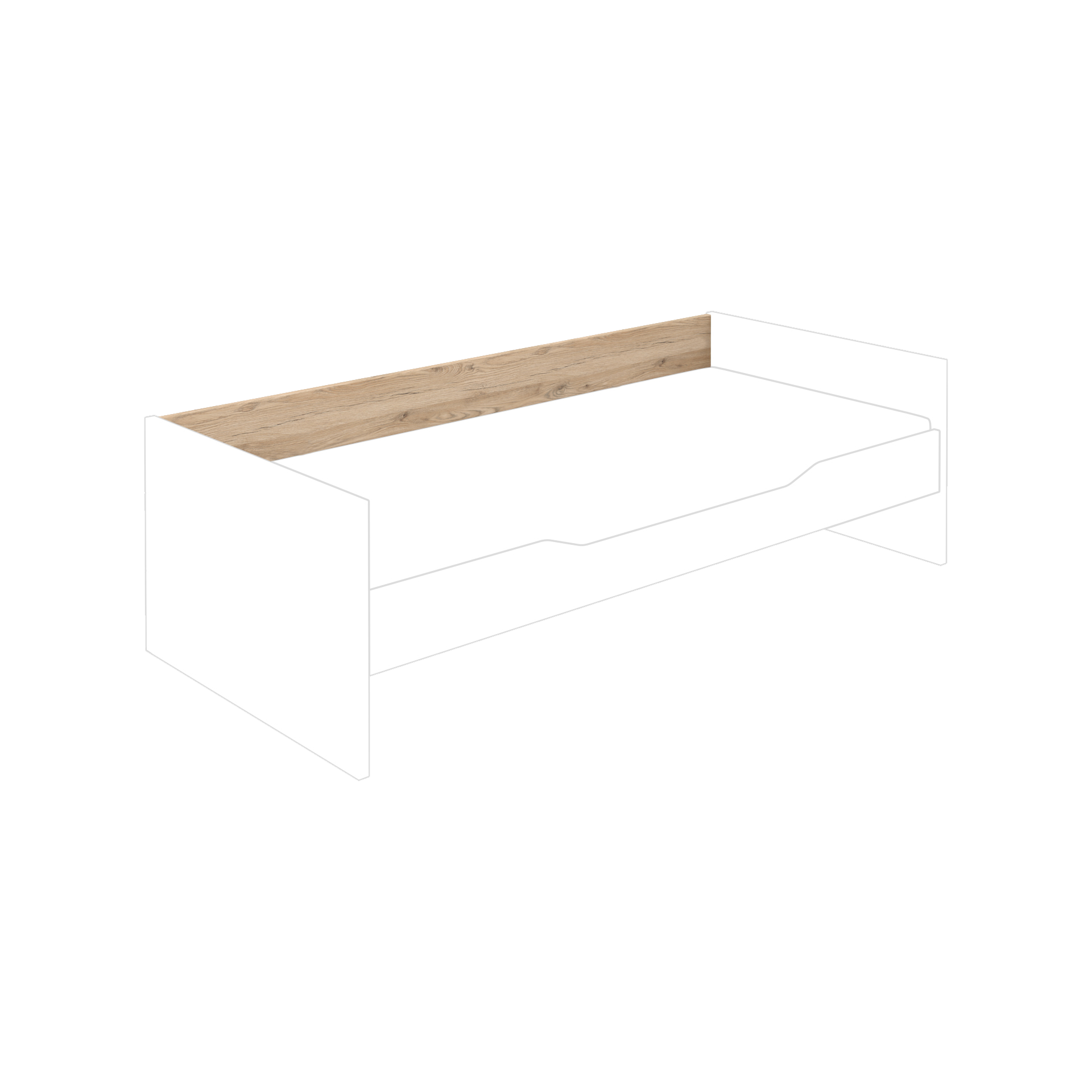 Paidi Bettschutzgitter Fionn Eichefarben Paidi Bettschutzgitter Fionn Eichefarben