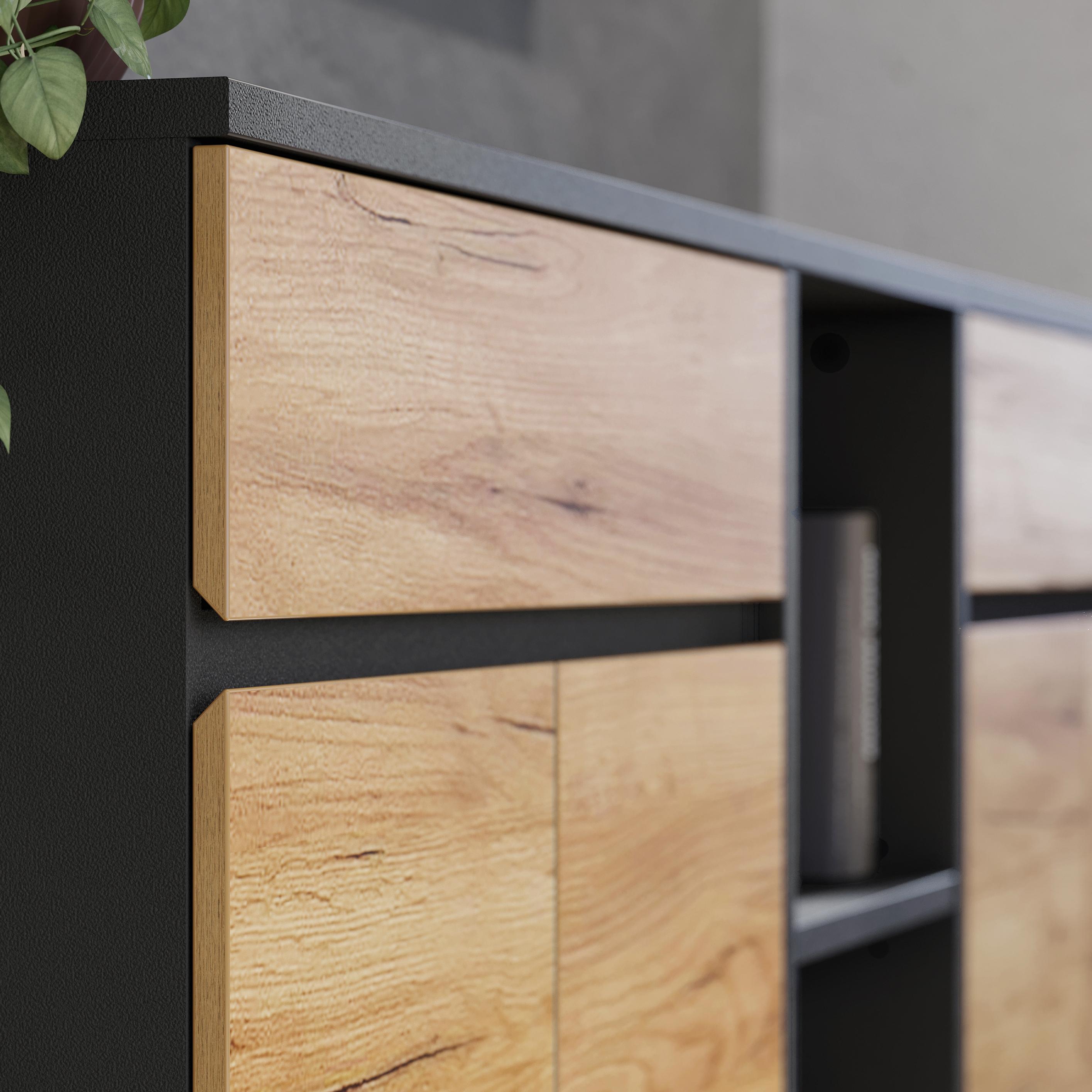 Büroschrank Linea Braun Büroschrank Linea Braun