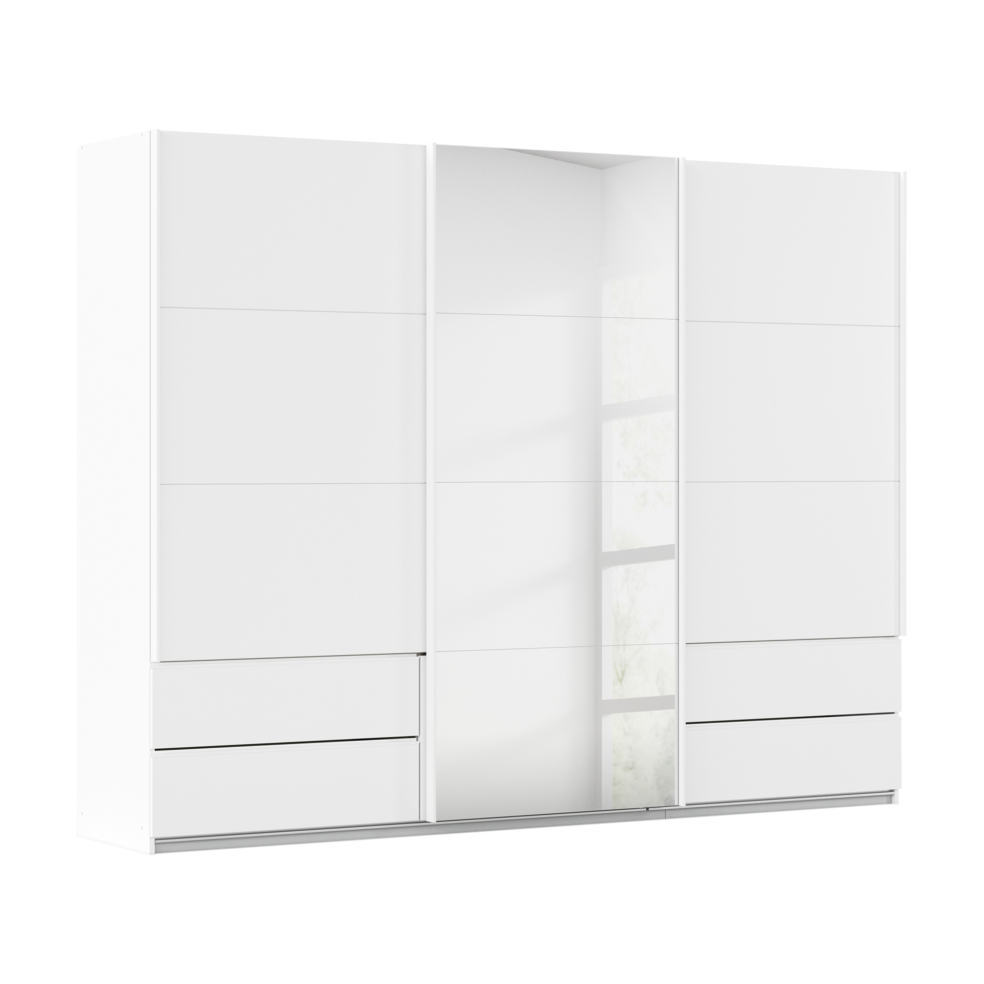 Schwebetürenschrank Elsa Weiß 62*271*210 Schwebetürenschrank Elsa Weiß 62*271*210