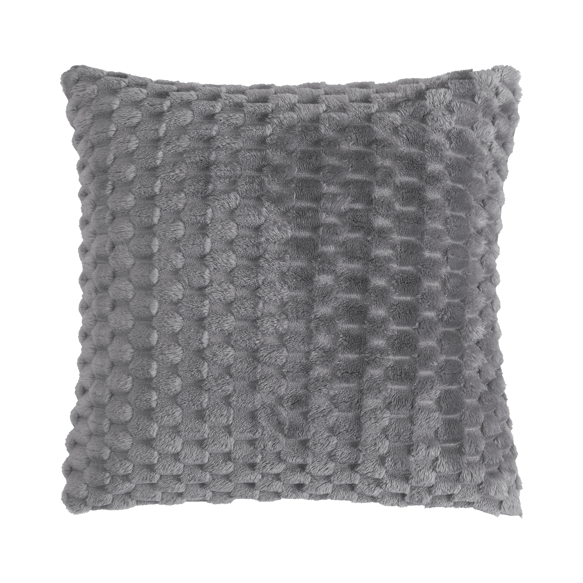 Kissenhülle Kalima Mittelgrau 45x45cm Kissenhülle Kalima Mittelgrau 45x45cm