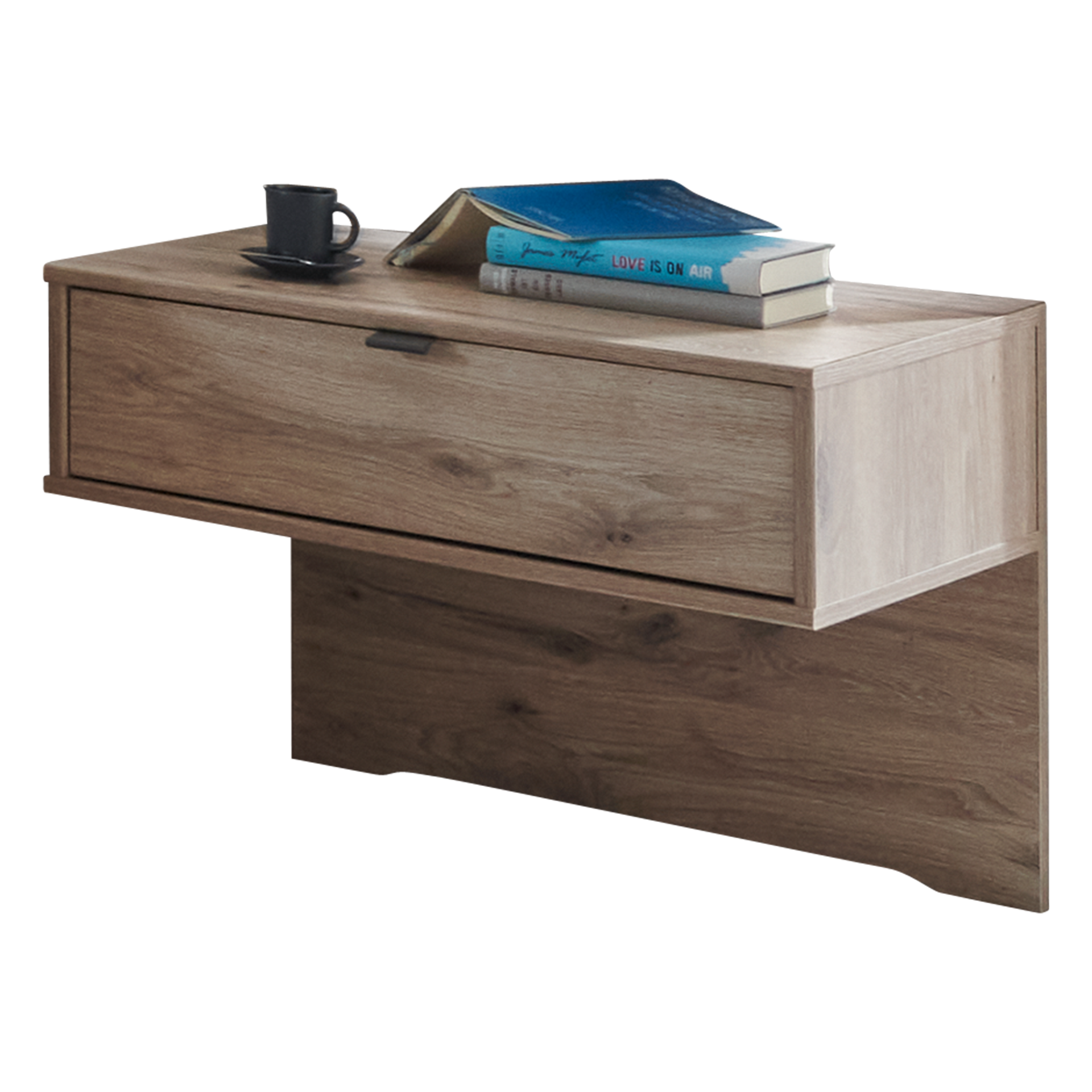 Collection H Nachttisch Trondheim Front Nordic Eiche, Korpus Nordic Eiche
