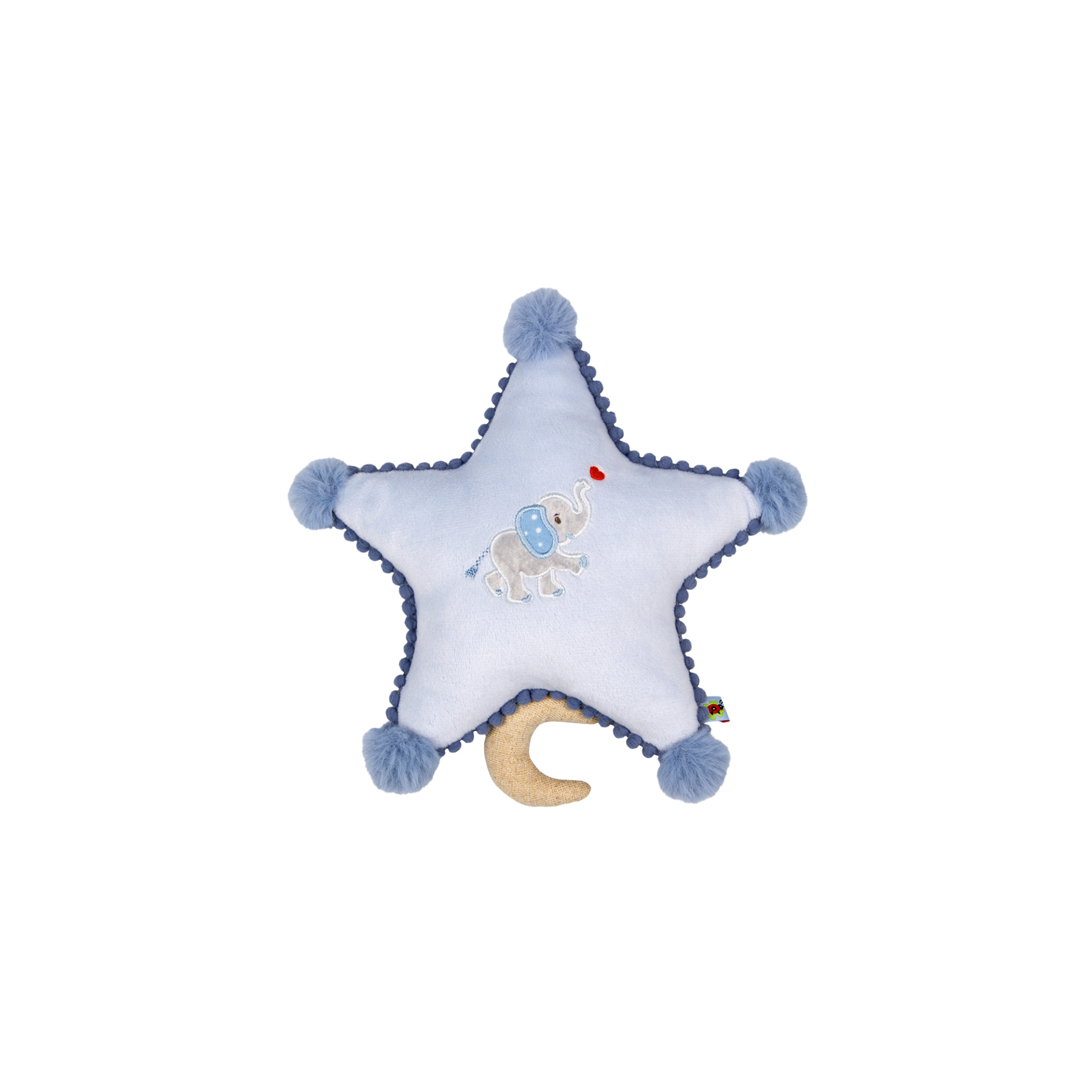 Spieluhr BabyGlück Stern hellblau