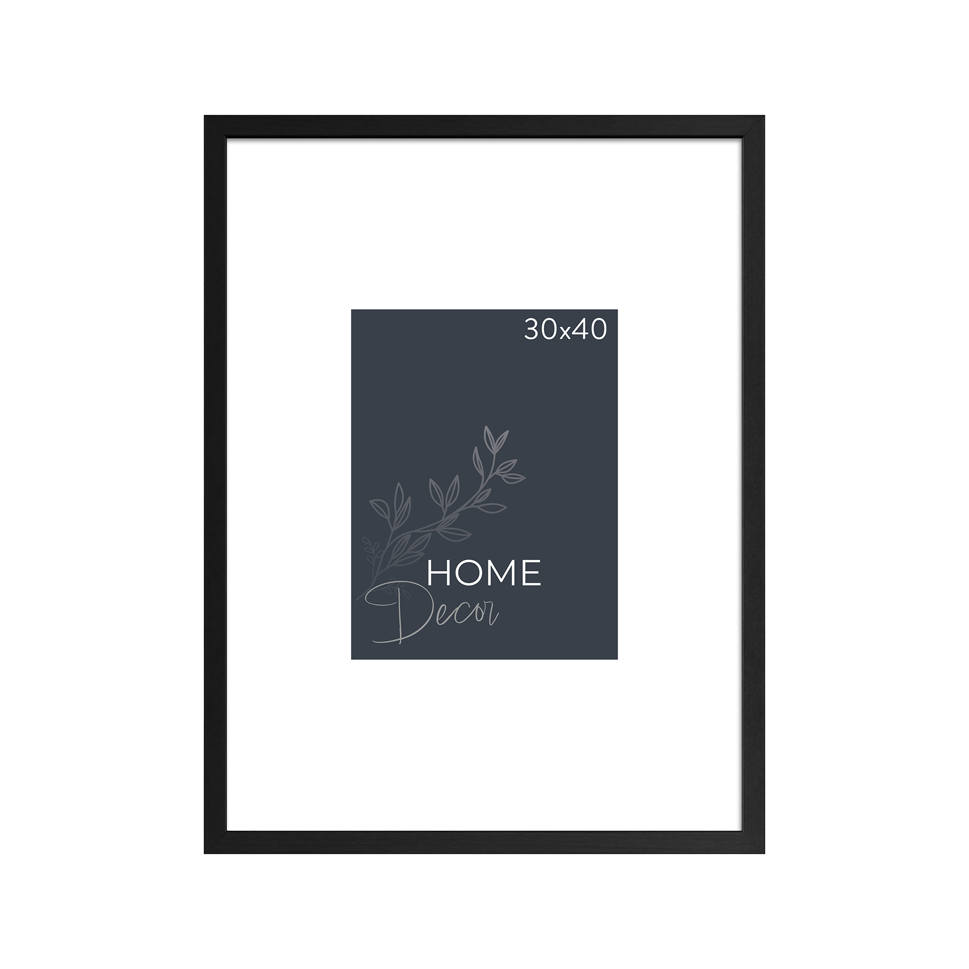 Bilderrahmen Riga Schwarz