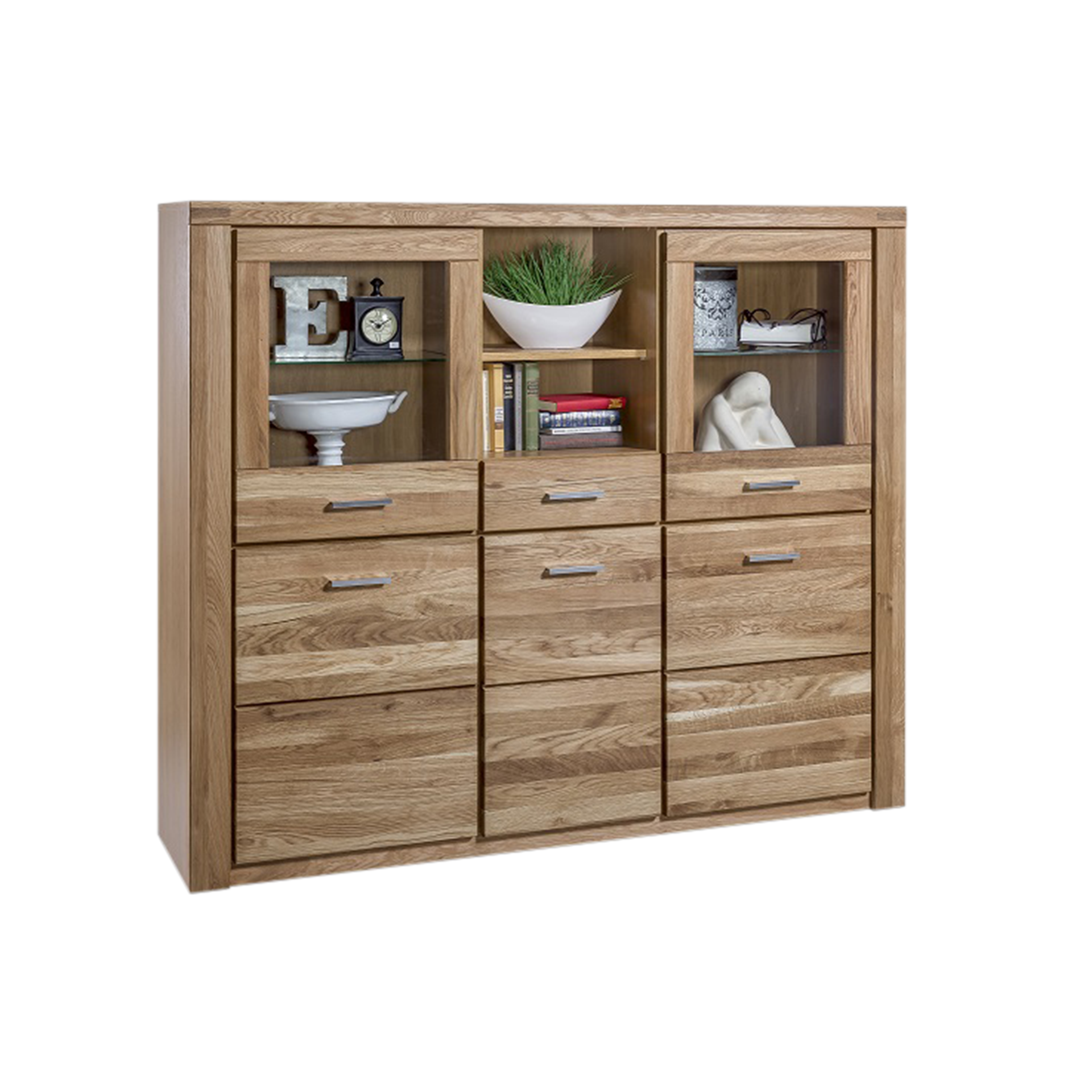 Novofurn Highboard Tahira Eichefarben Novofurn Highboard Tahira Eichefarben