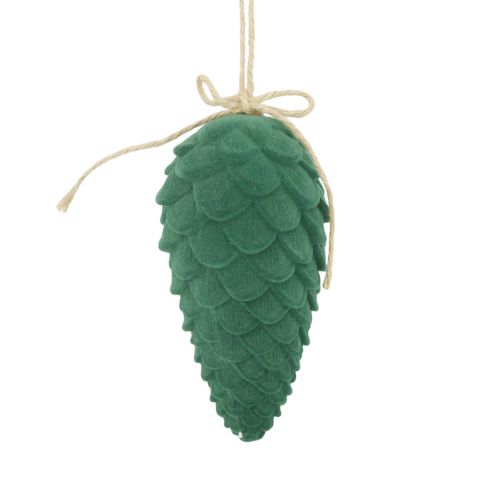 Dekohänger Zapfen Grün