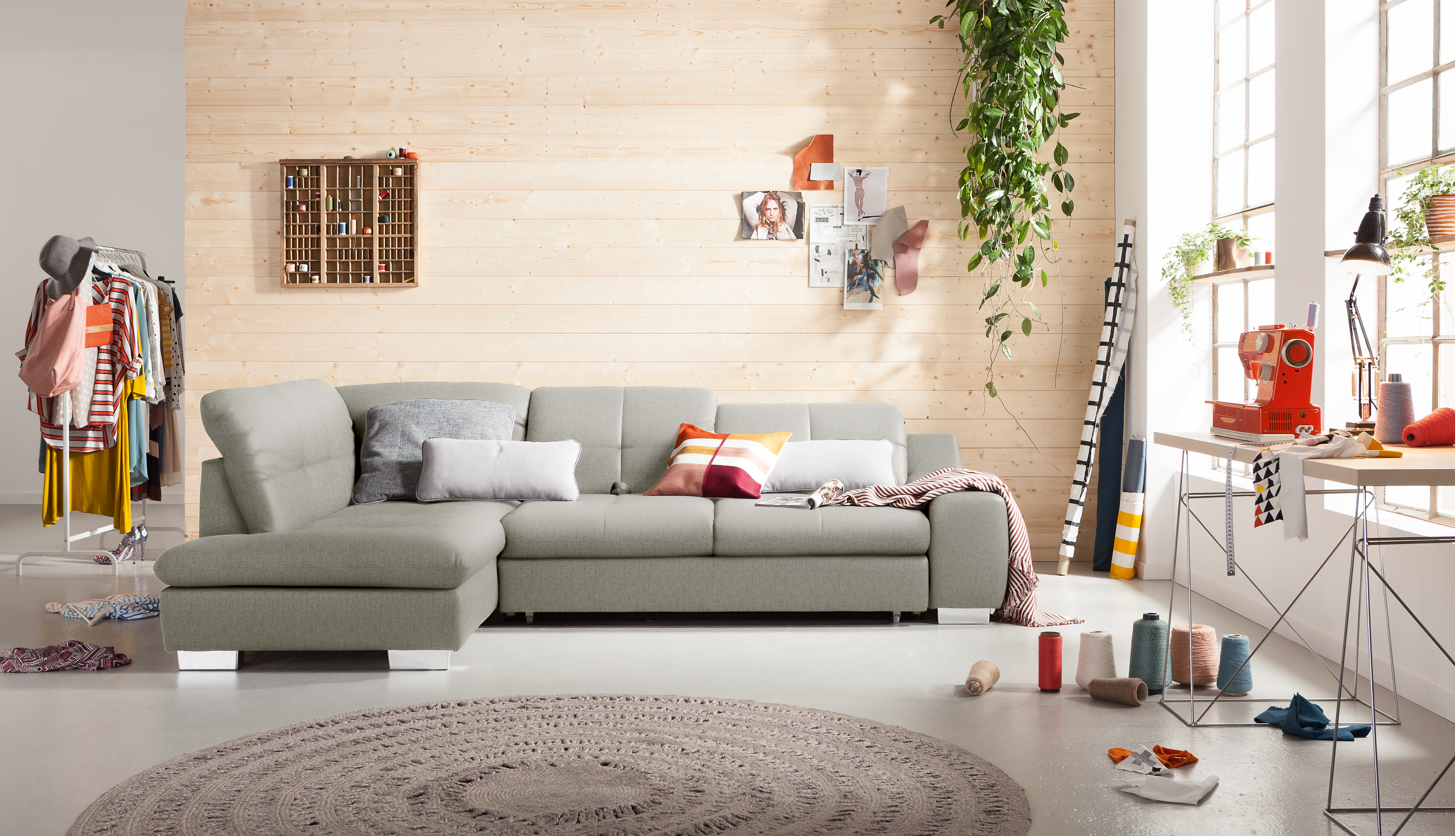 set one by Musterring Ecksofa SO 1200 Grau set one by Musterring Ecksofa SO 1200 Grau