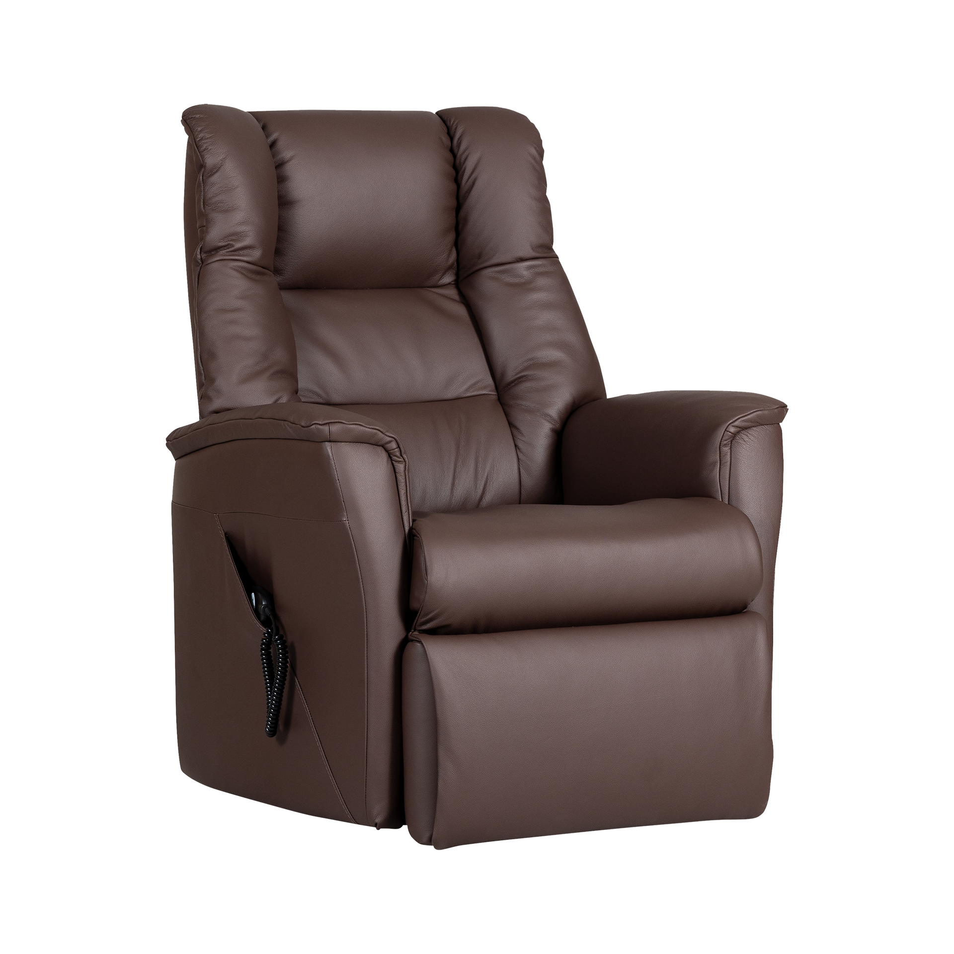 Relaxsessel Victor Bezug Prime Choco Gestell Schwarz Relaxsessel Victor Bezug Prime Choco Gestell Schwarz