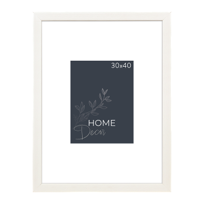 Bilderrahmen Livorno Weiß